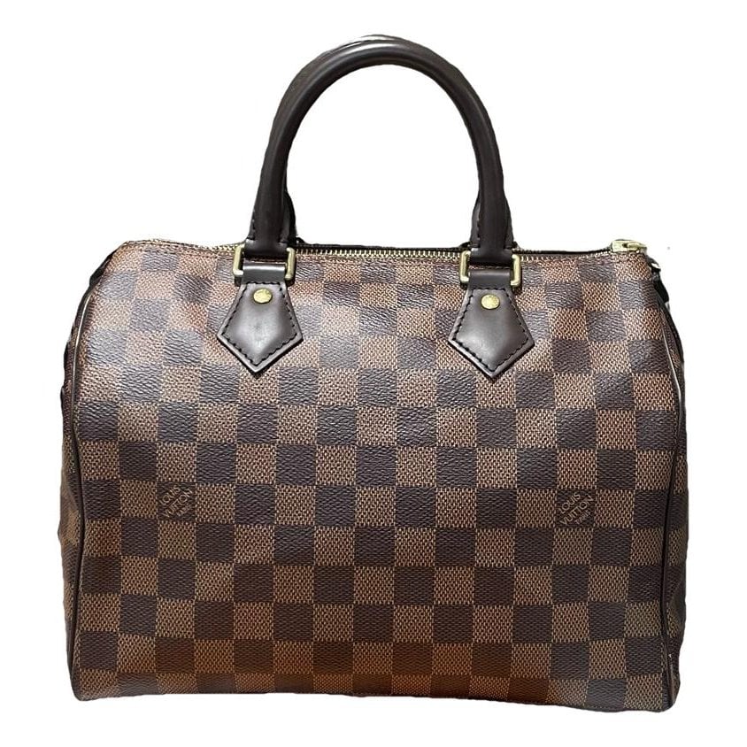 Speedy leather handbag