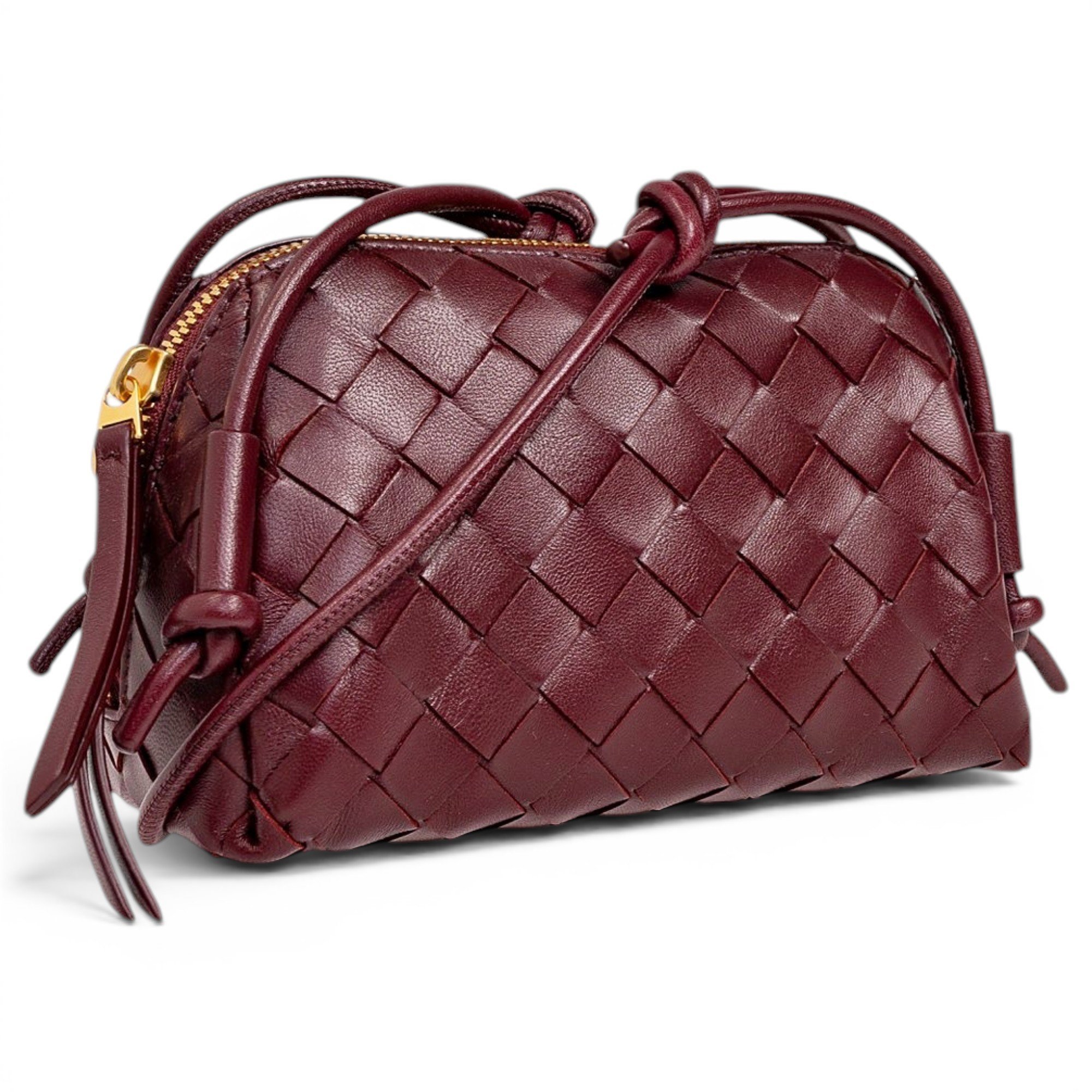 Leather crossbody bag