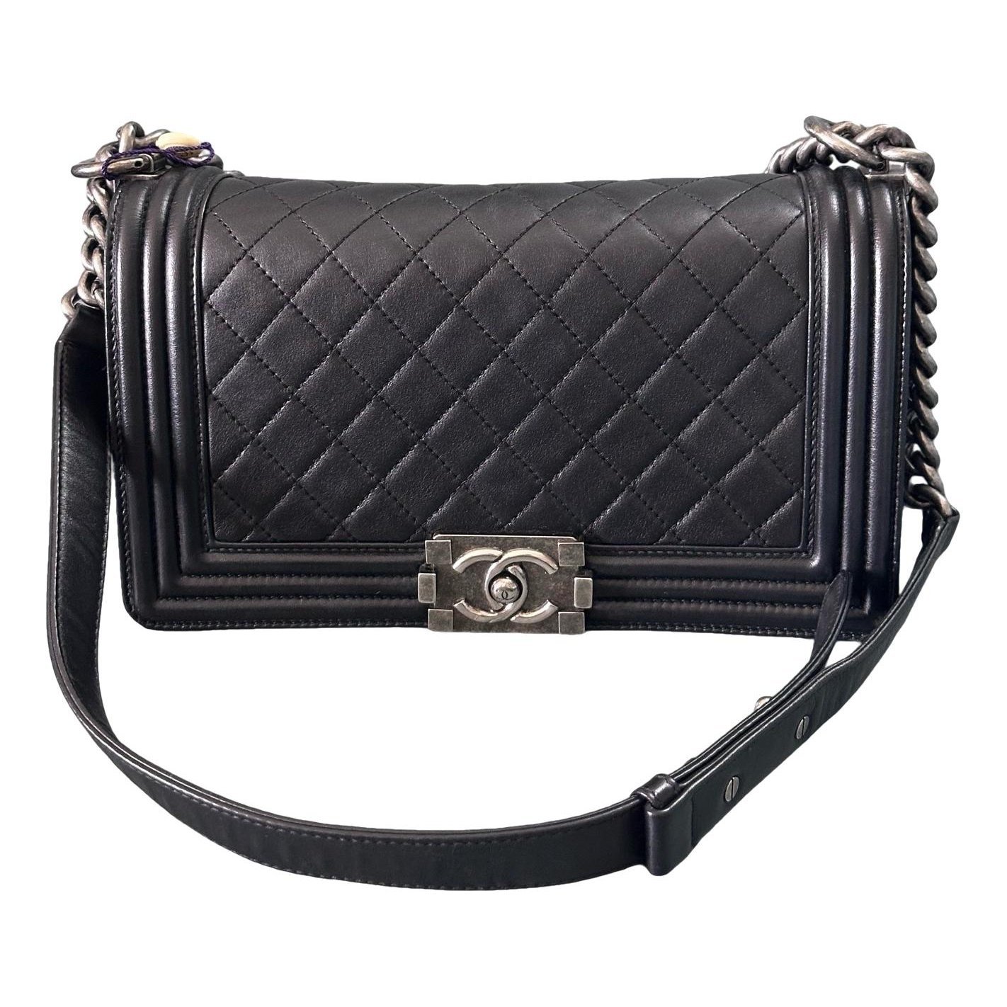 Boy leather crossbody bag
