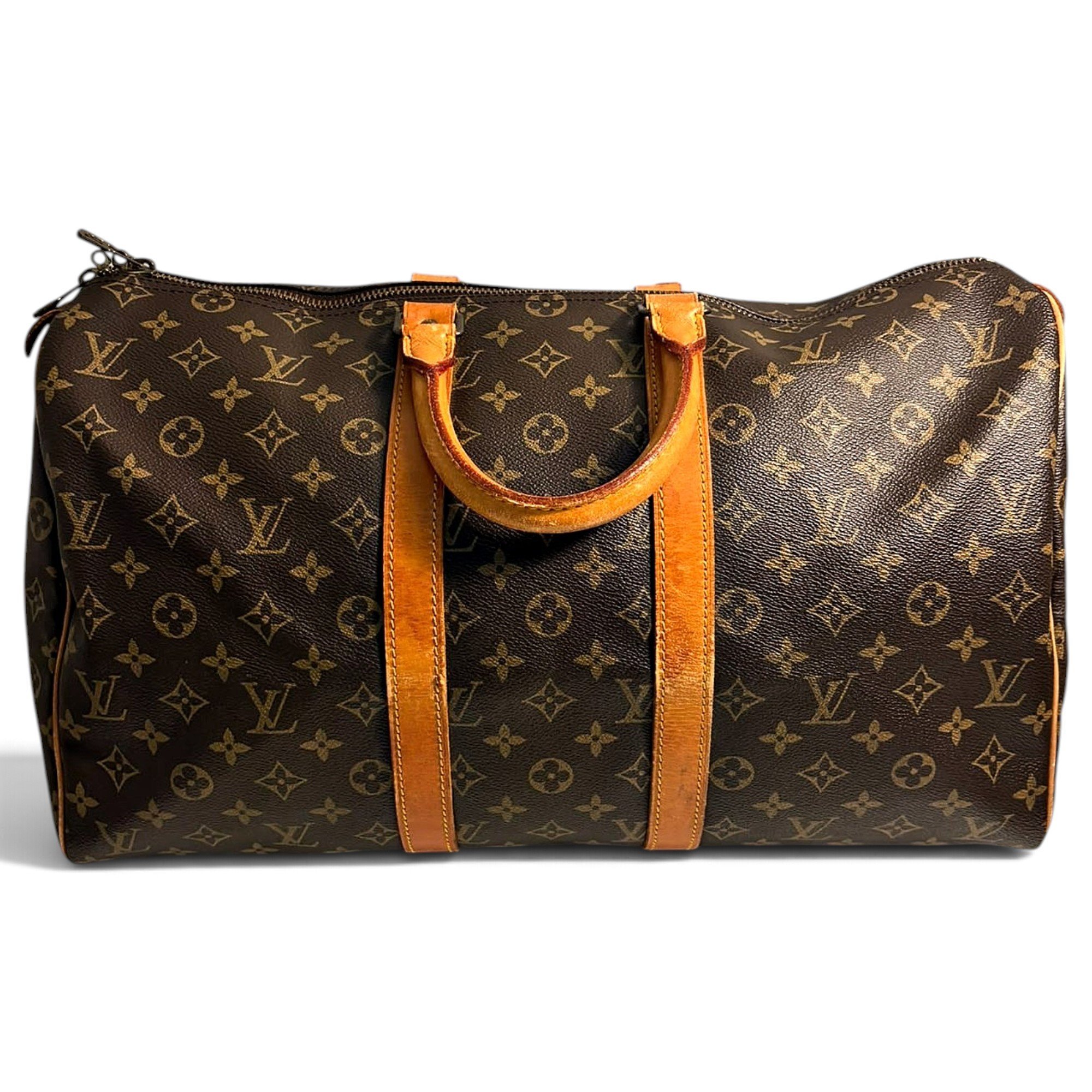Keepall leather 48h bag