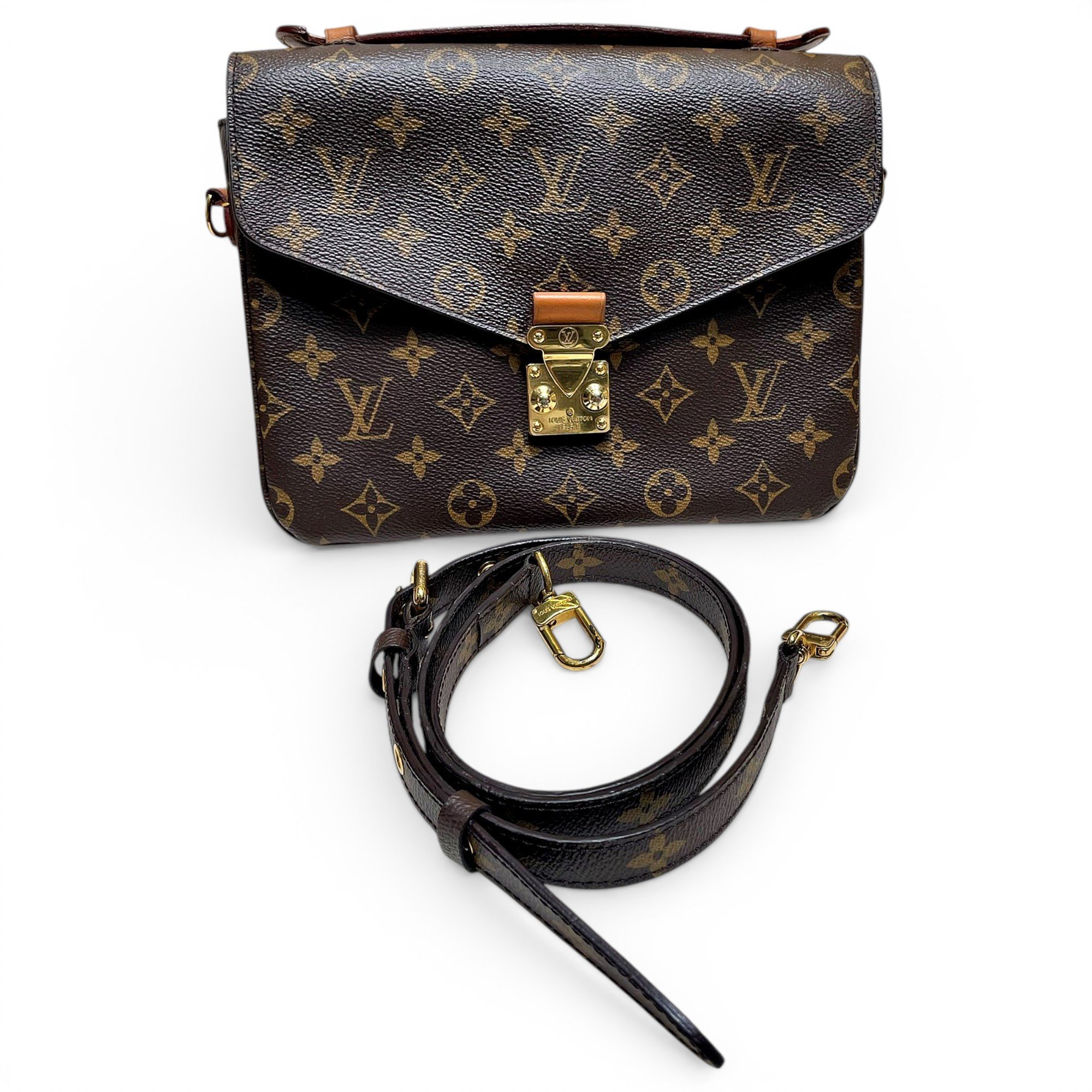 Metis leather crossbody bag