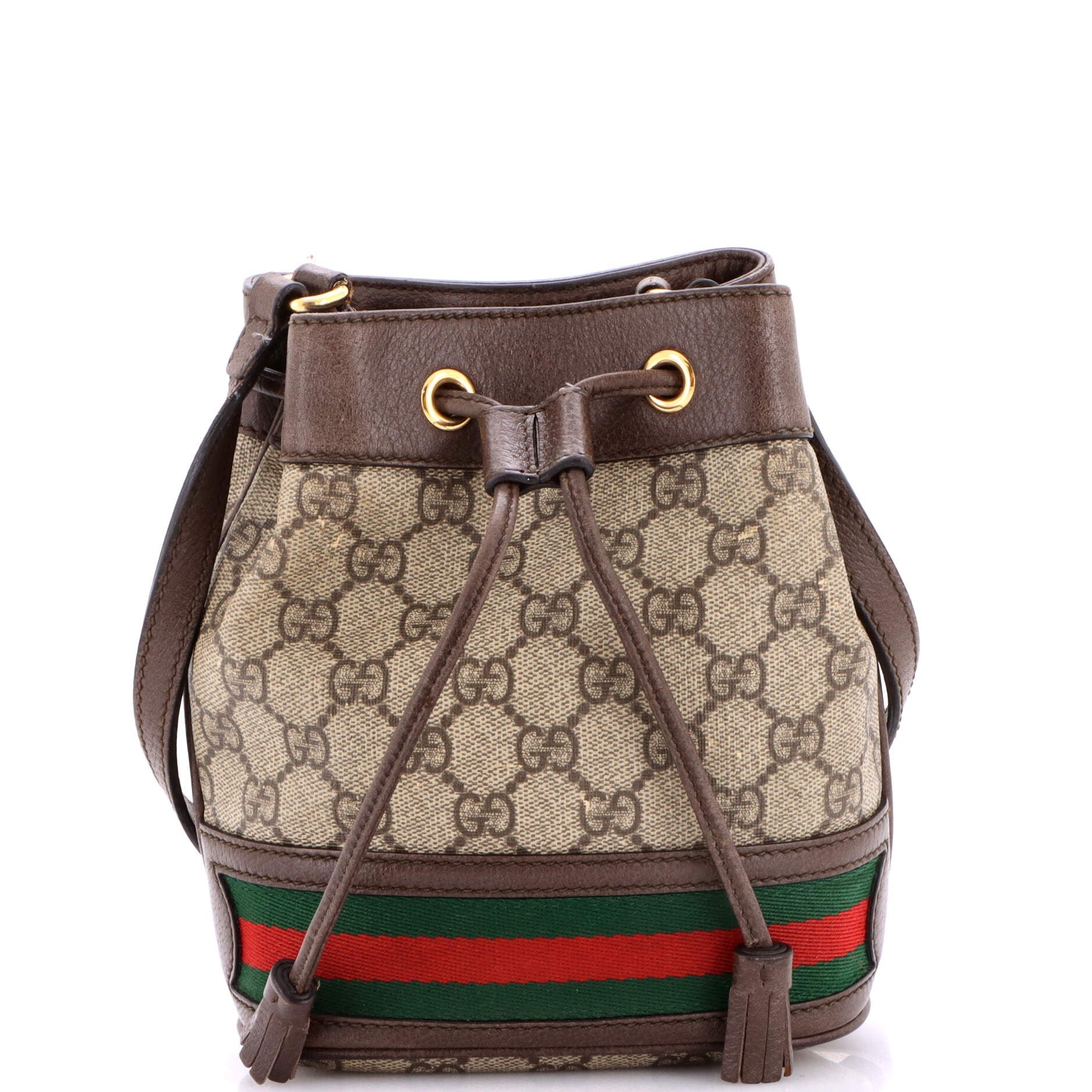 Ophidia Bucket Bag GG Coated Canvas Mini