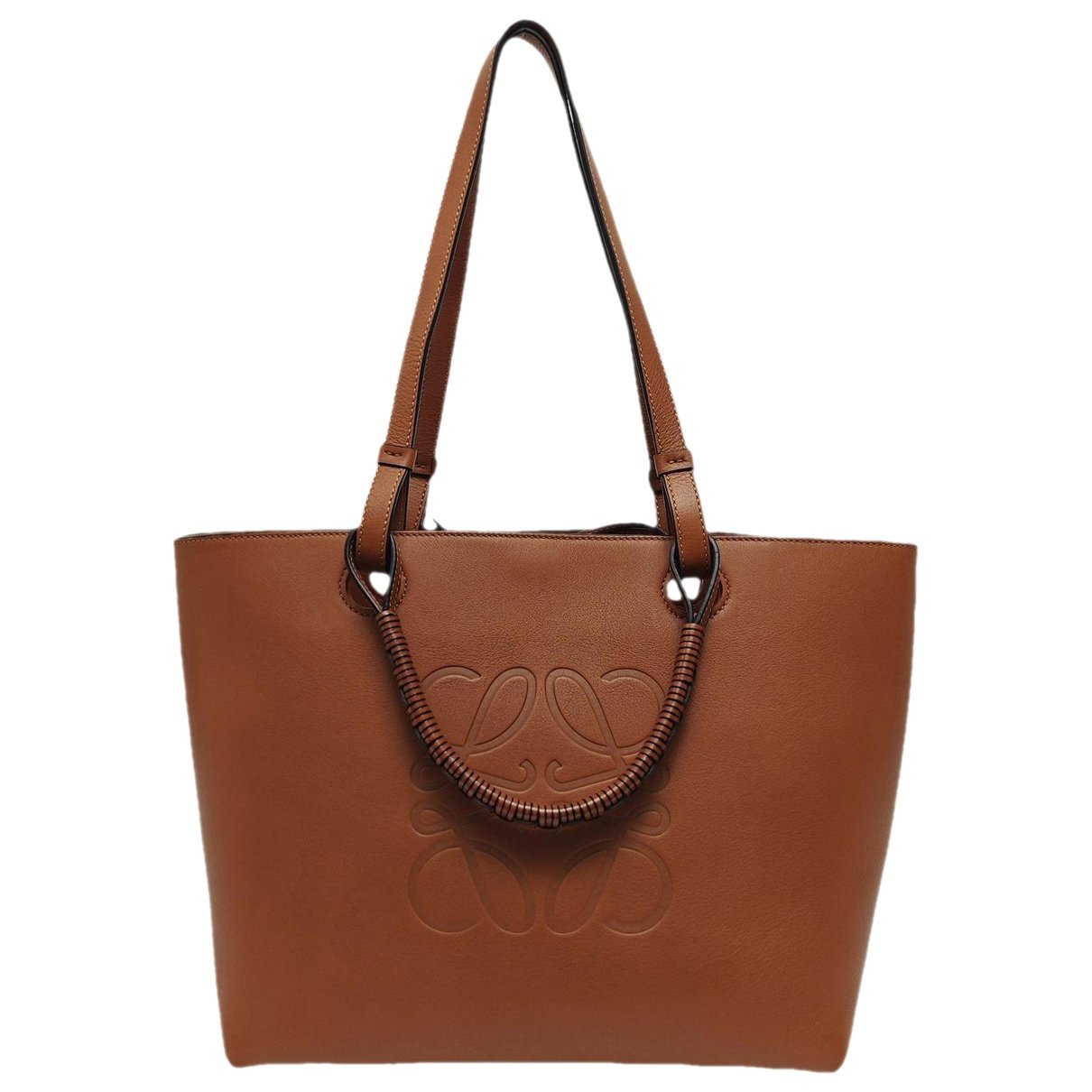 Leather tote