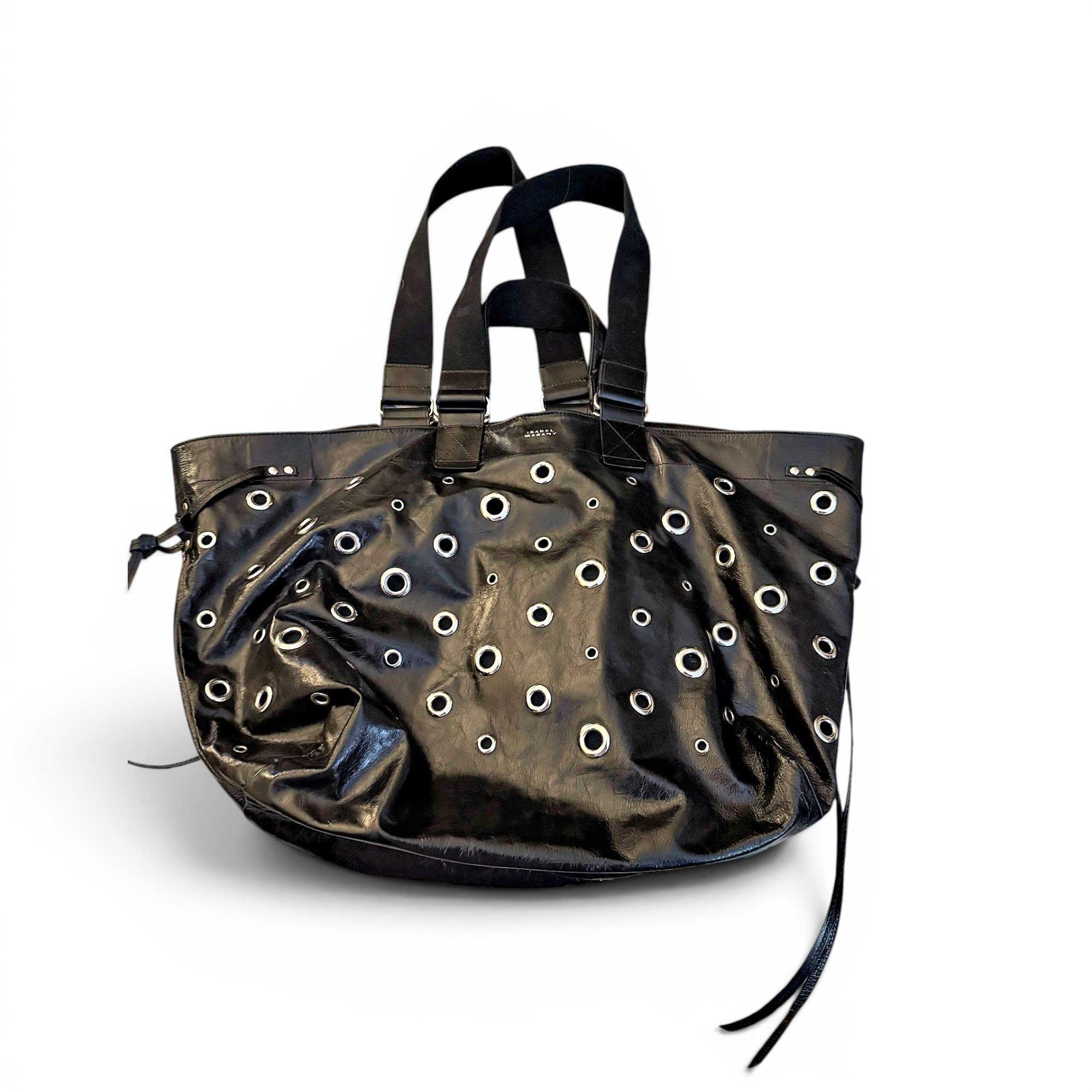Leather tote