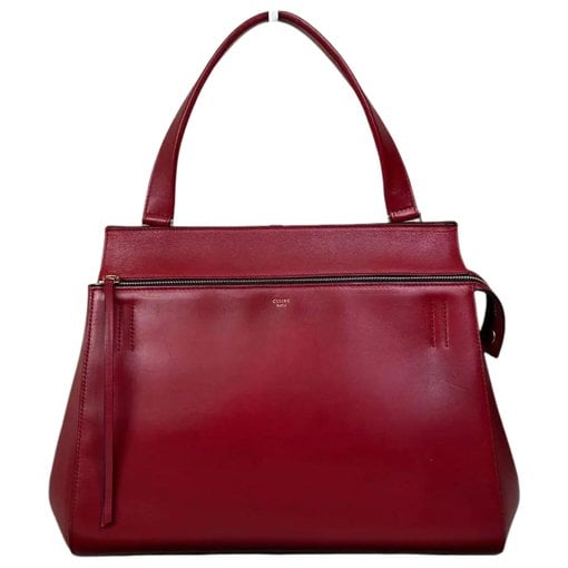 Edge leather handbag