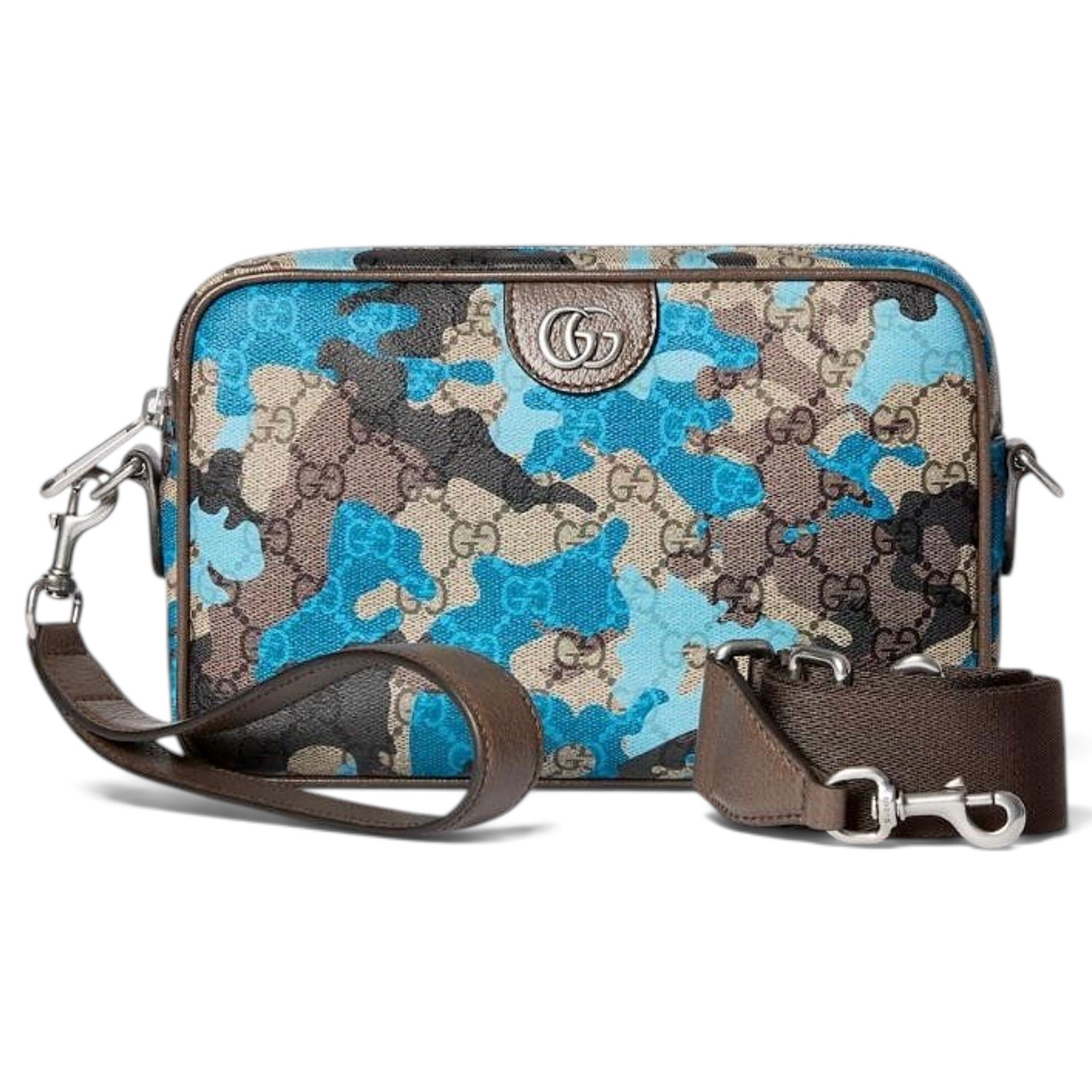 Ophidia leather crossbody bag