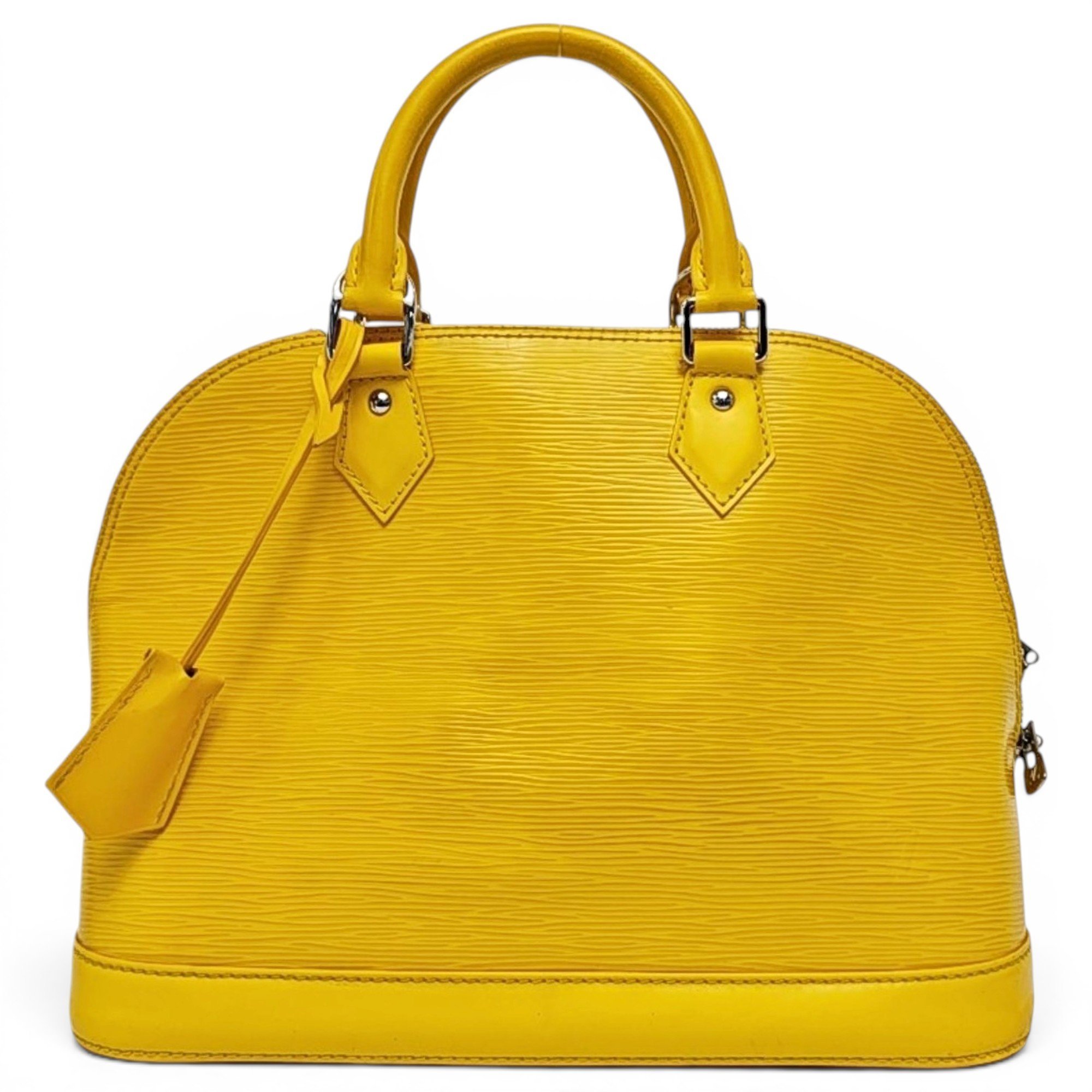 Alma leather handbag
