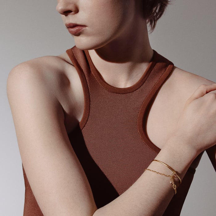 Sans Coloris Chaine d'Ancre Chaos Nano Bracelet