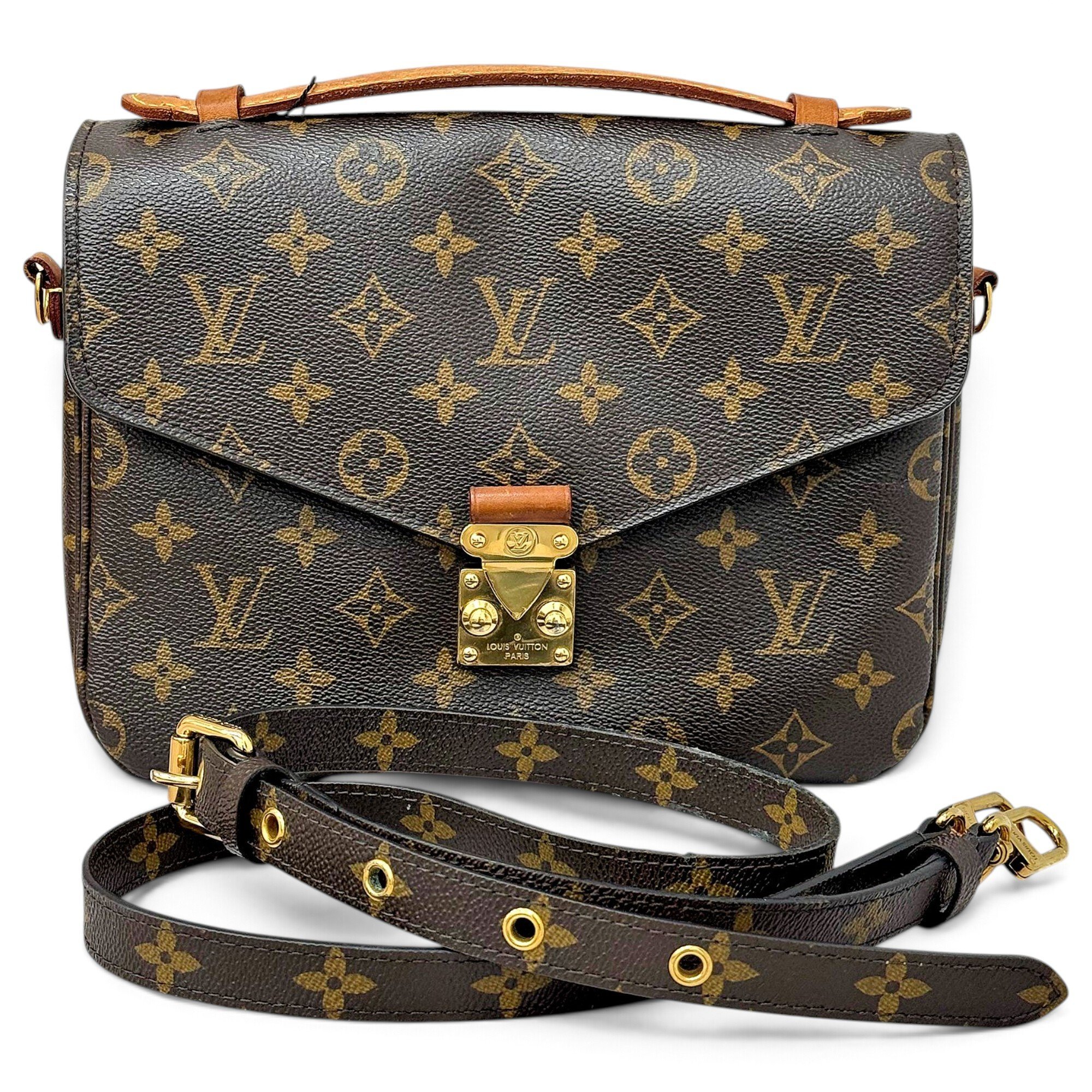 Metis leather handbag