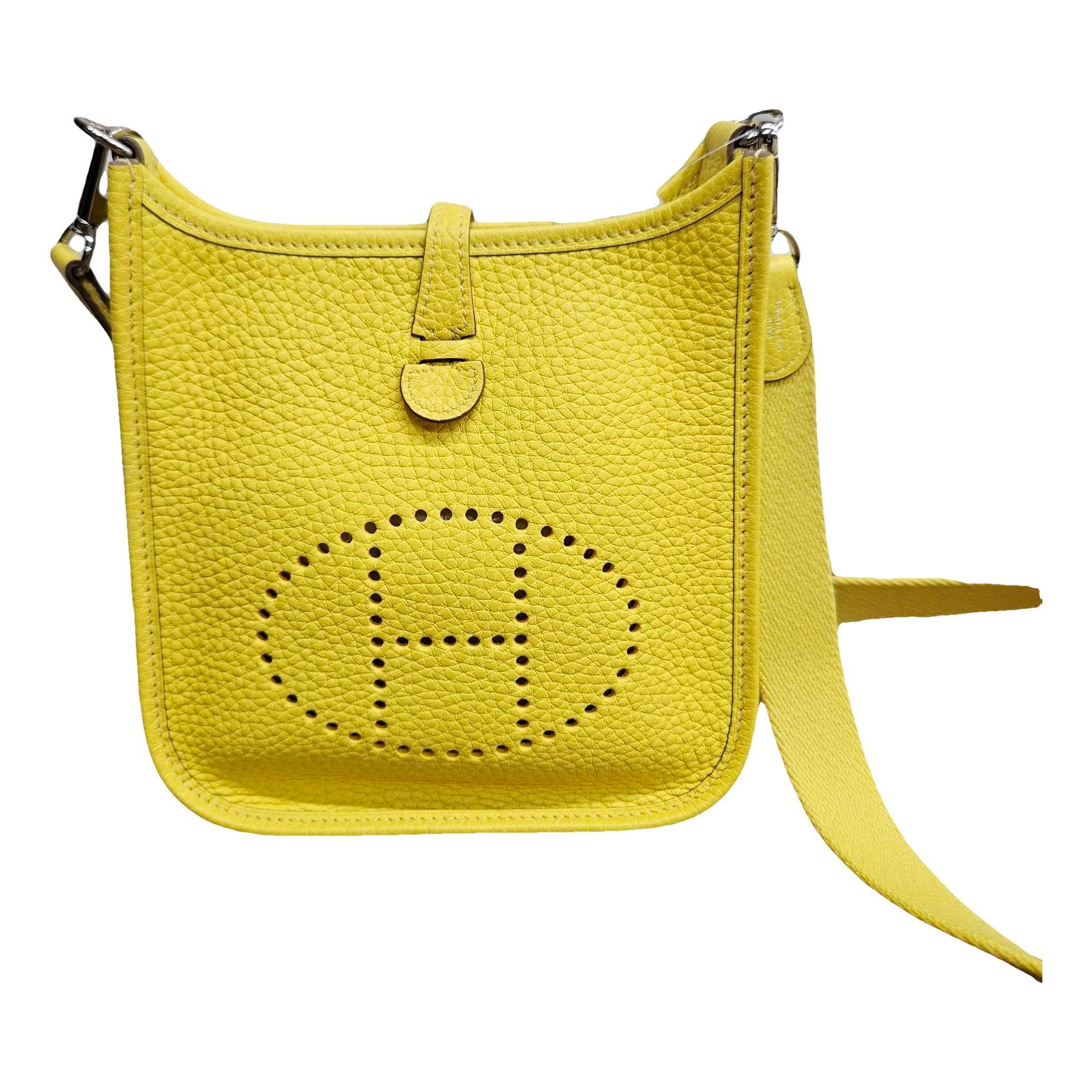 Mini Evelyne leather handbag
