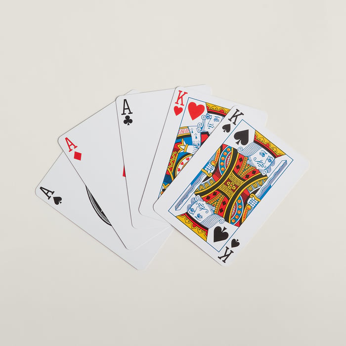 Multicolore Set Of 2 Cheval De Fete Bridge Playing Cards