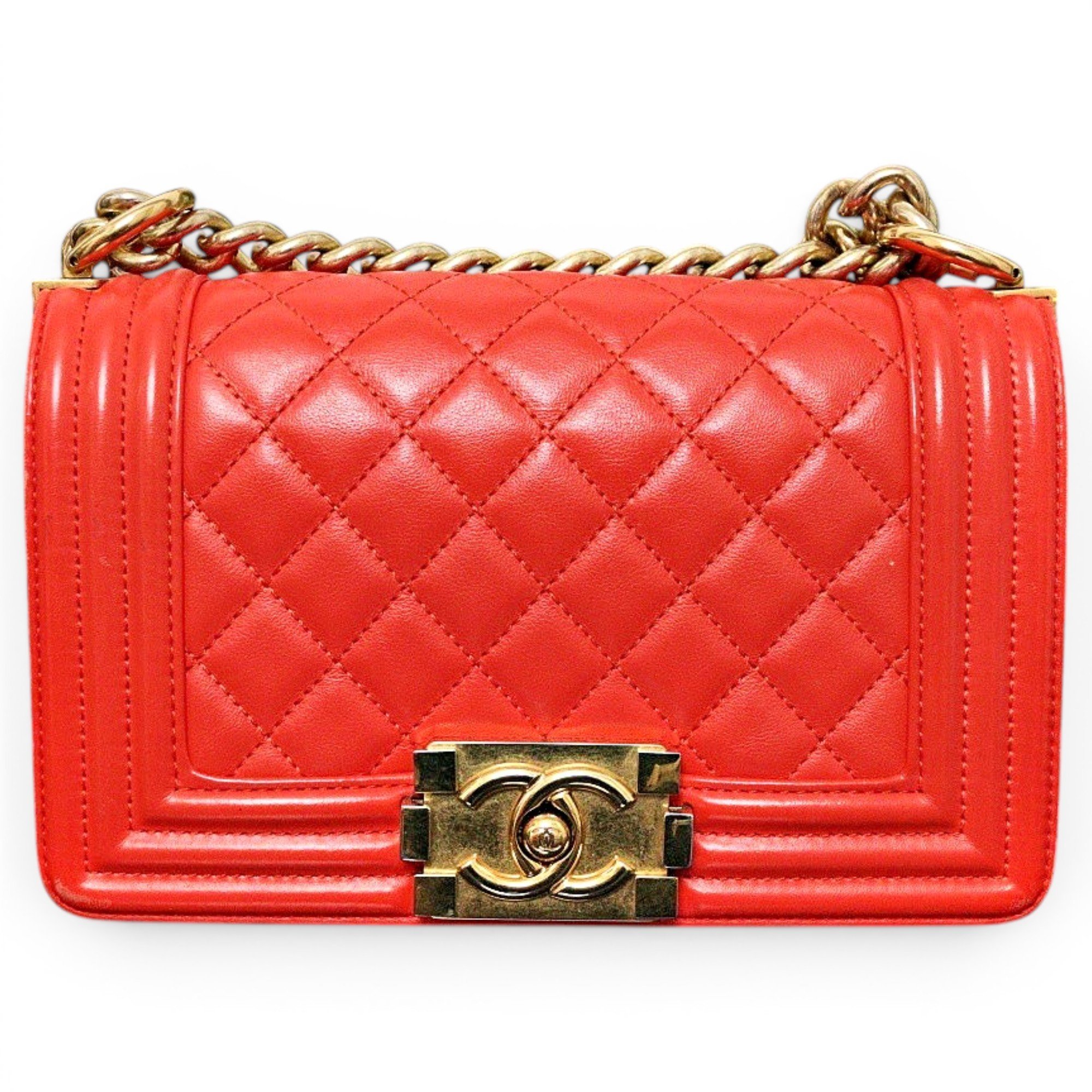 Boy leather crossbody bag