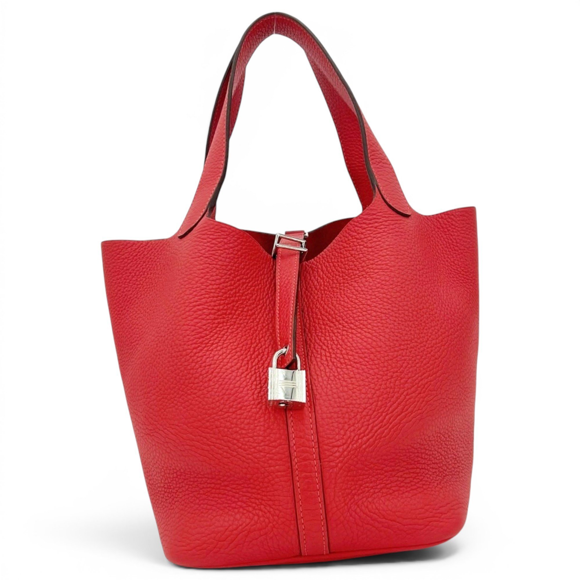 Picotin leather handbag