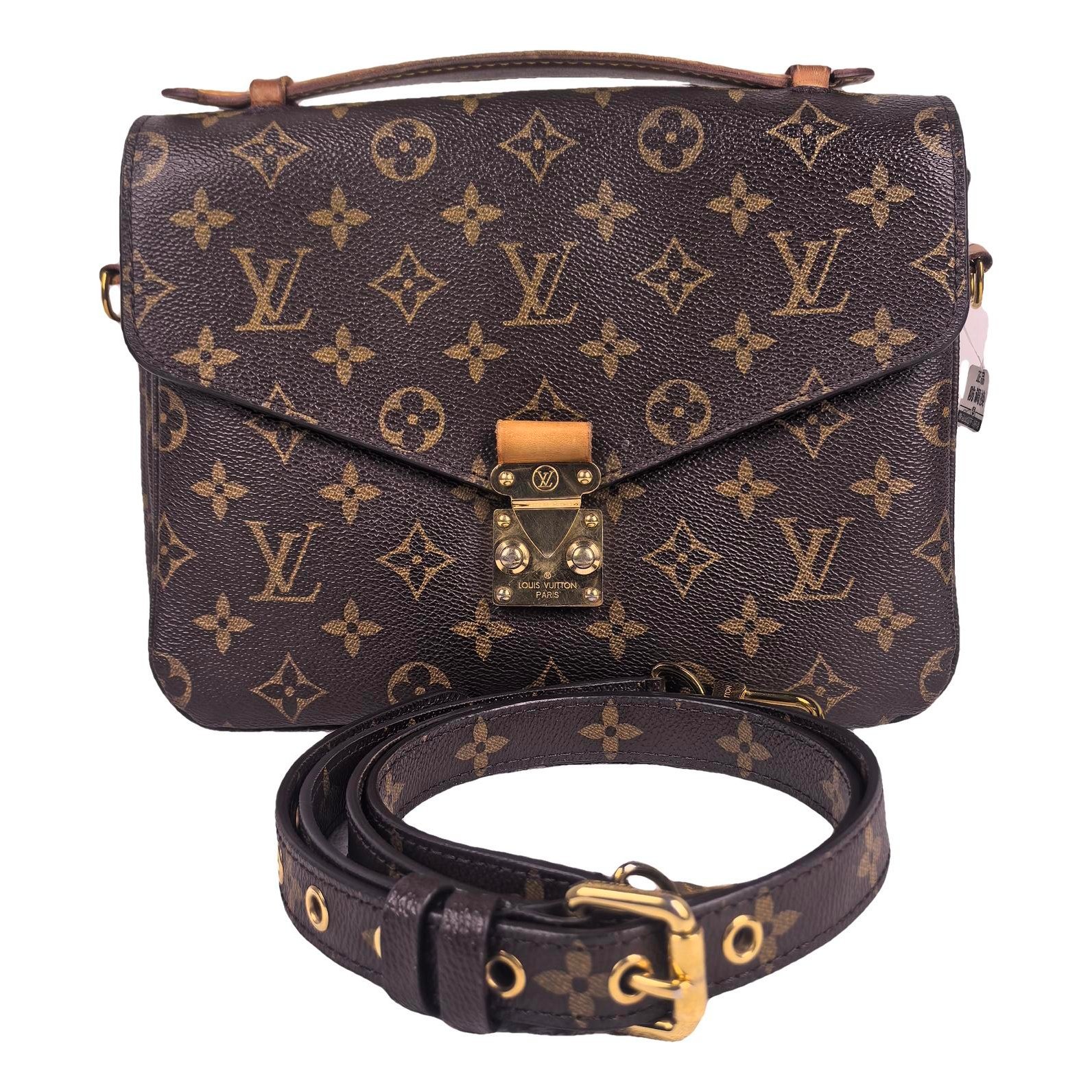 Metis leather handbag