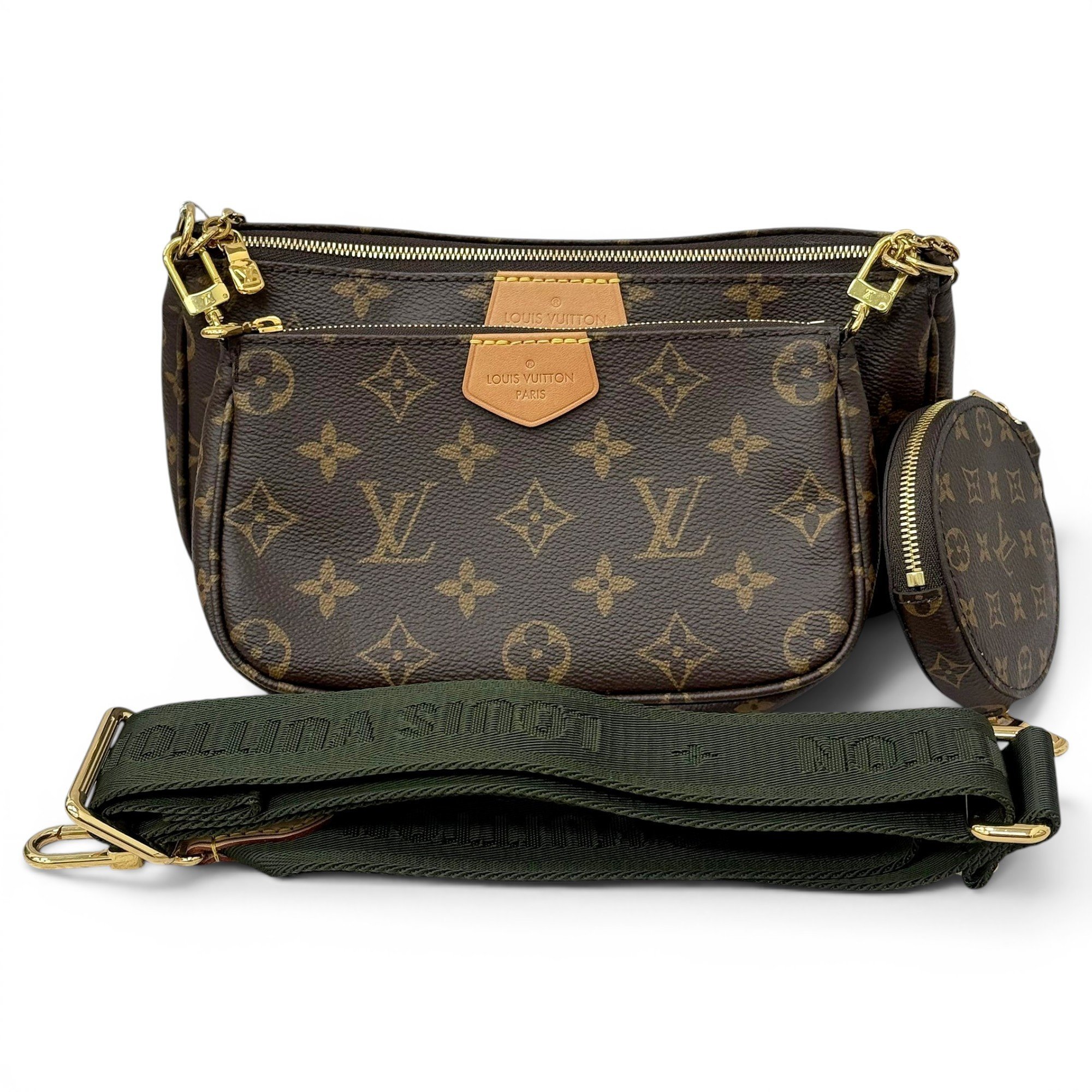 Multi Pochette Accessoires leather handbag