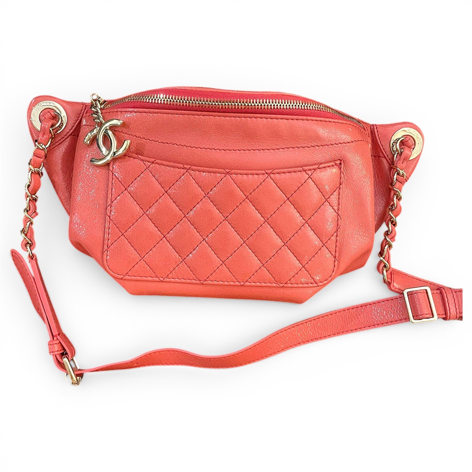 Leather mini bag