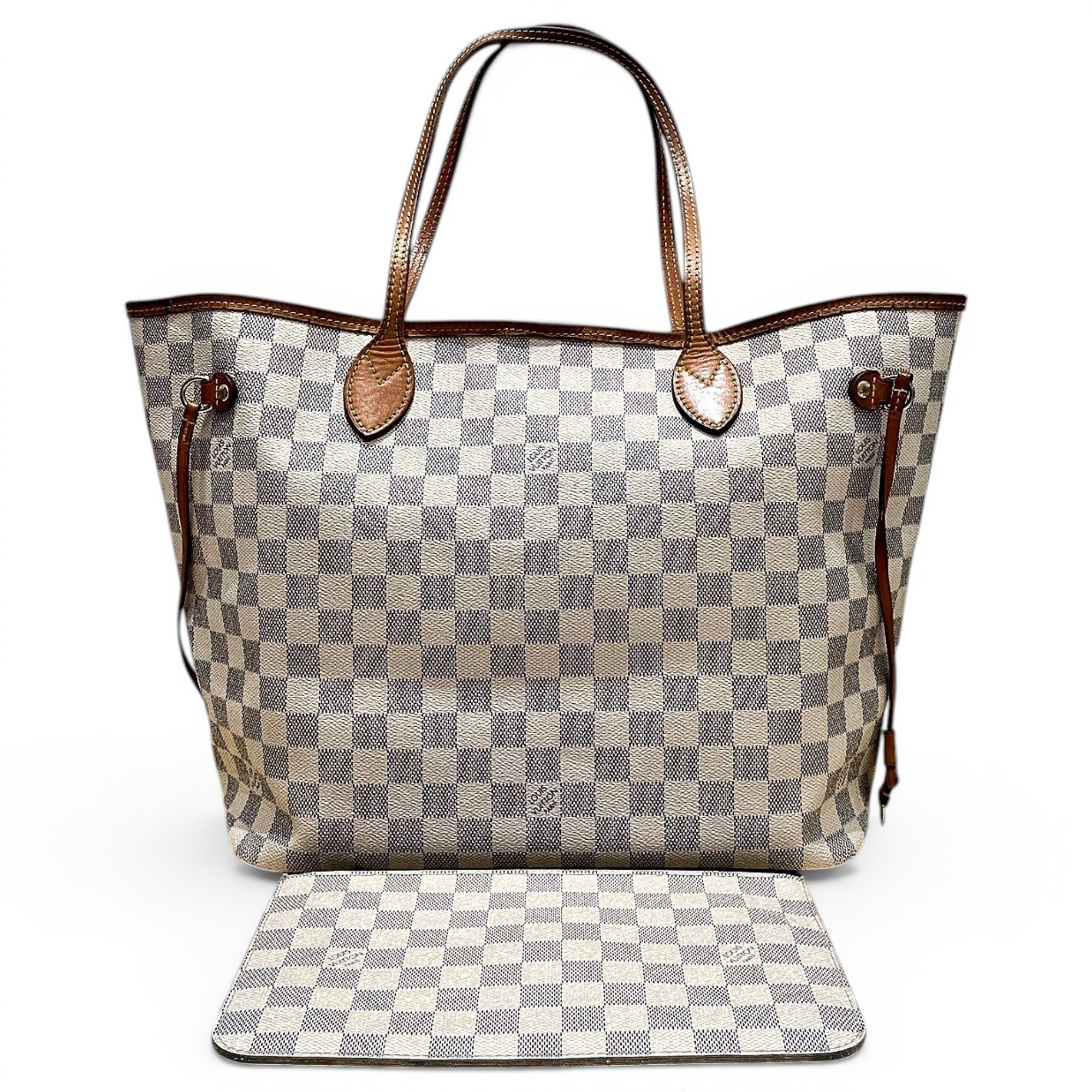 Neverfull leather handbag