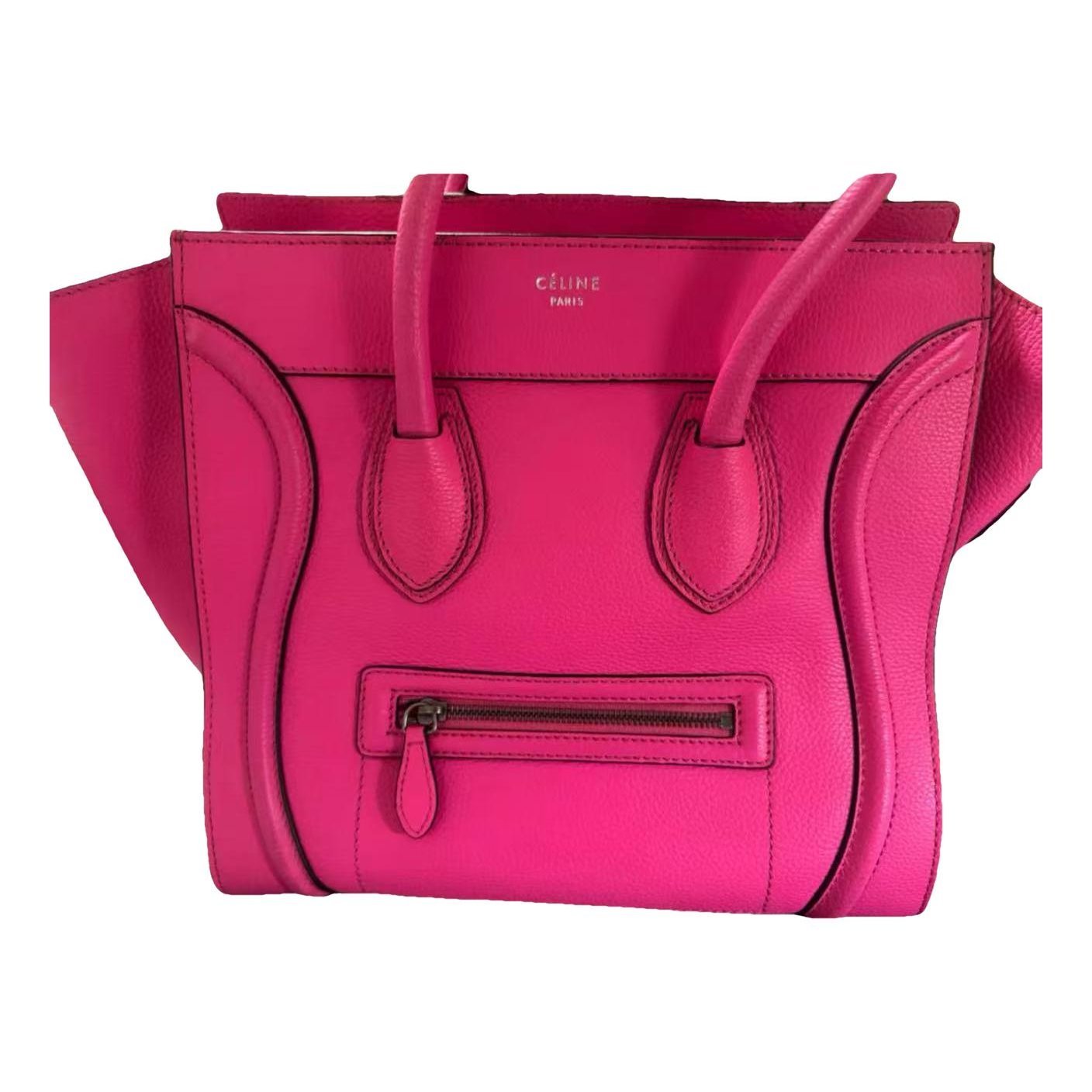 Luggage leather tote