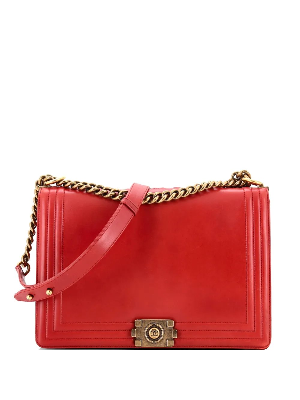Reverso Boy Flap Bag Glazed Calfskin New Medium shoulder bag
