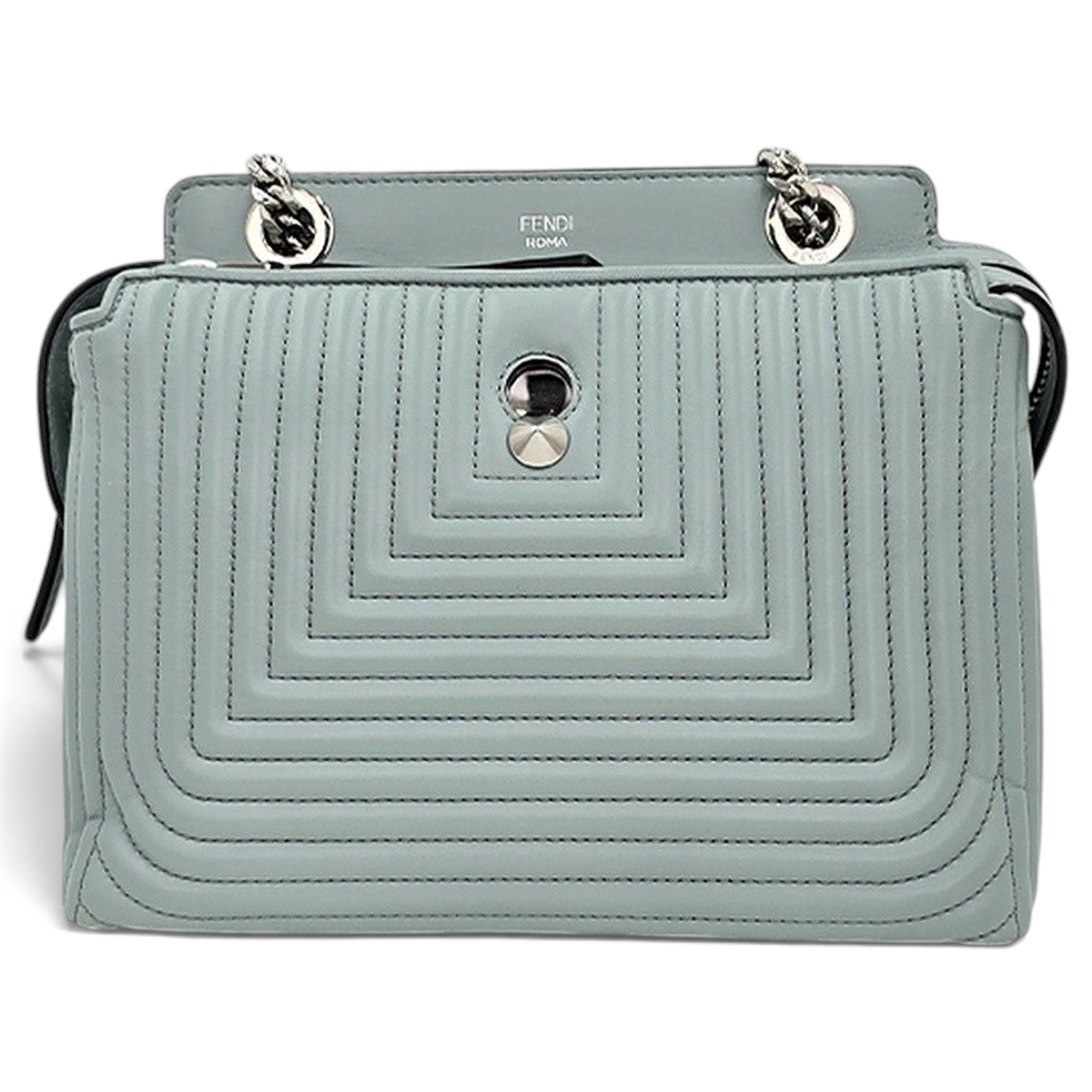 Dot Com leather handbag
