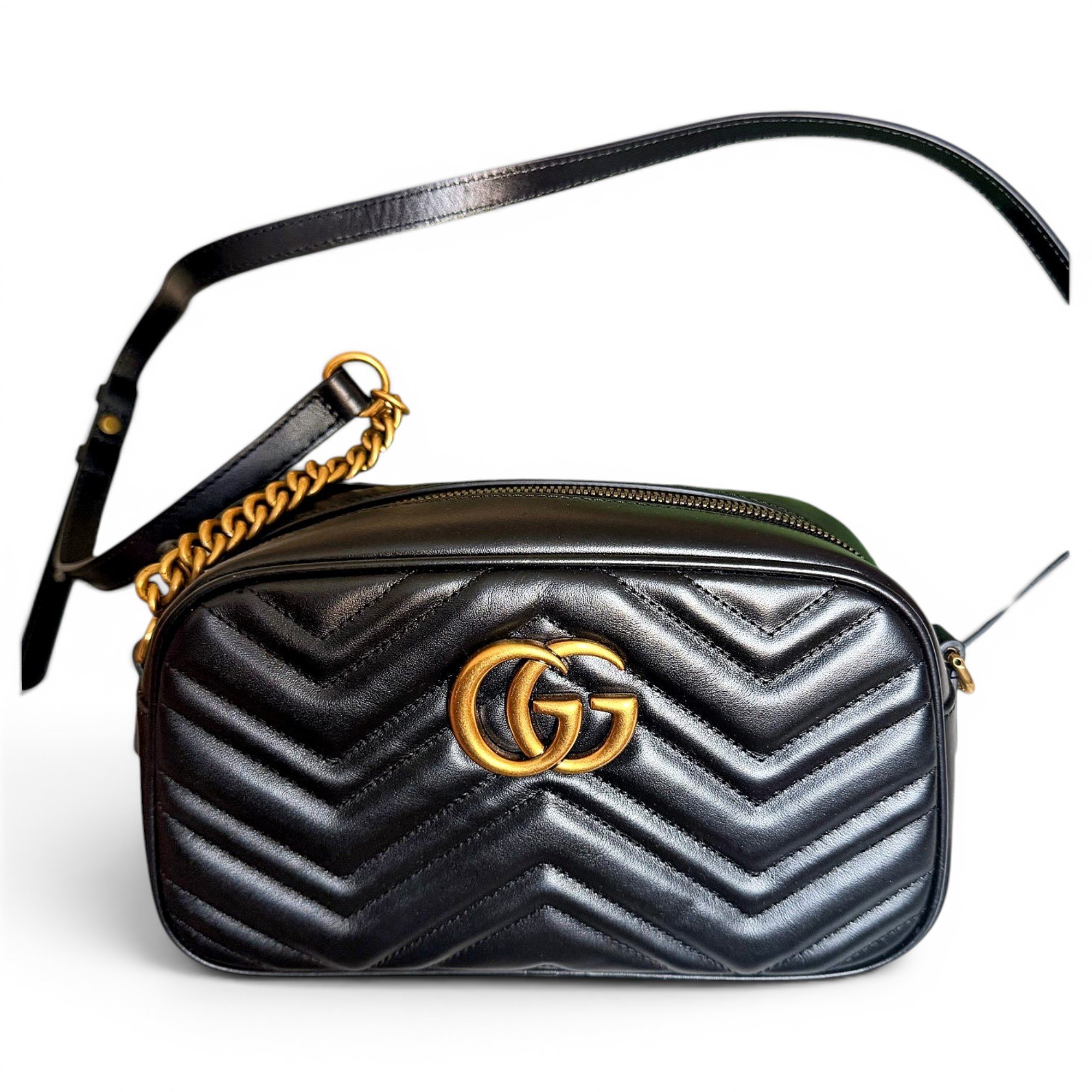 GG Marmont leather crossbody bag