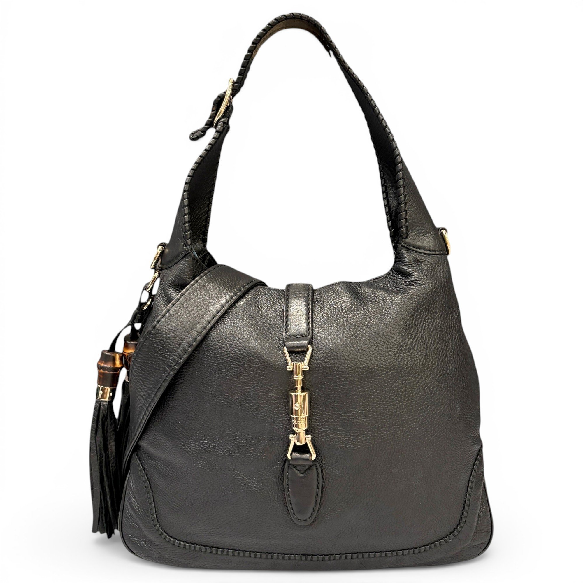 Jackie pony-style calfskin handbag