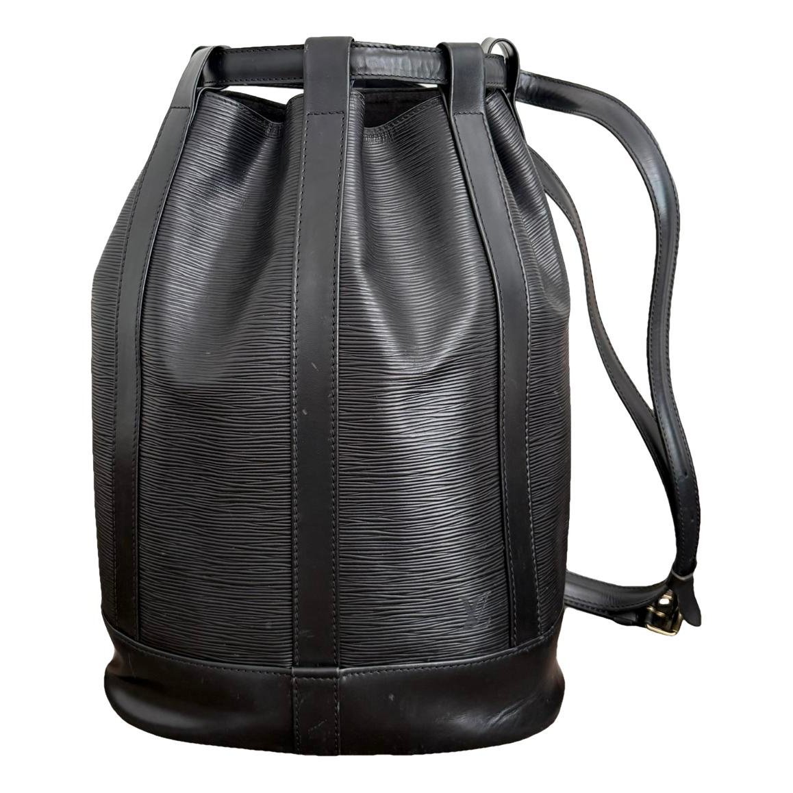 Randonnée patent leather handbag