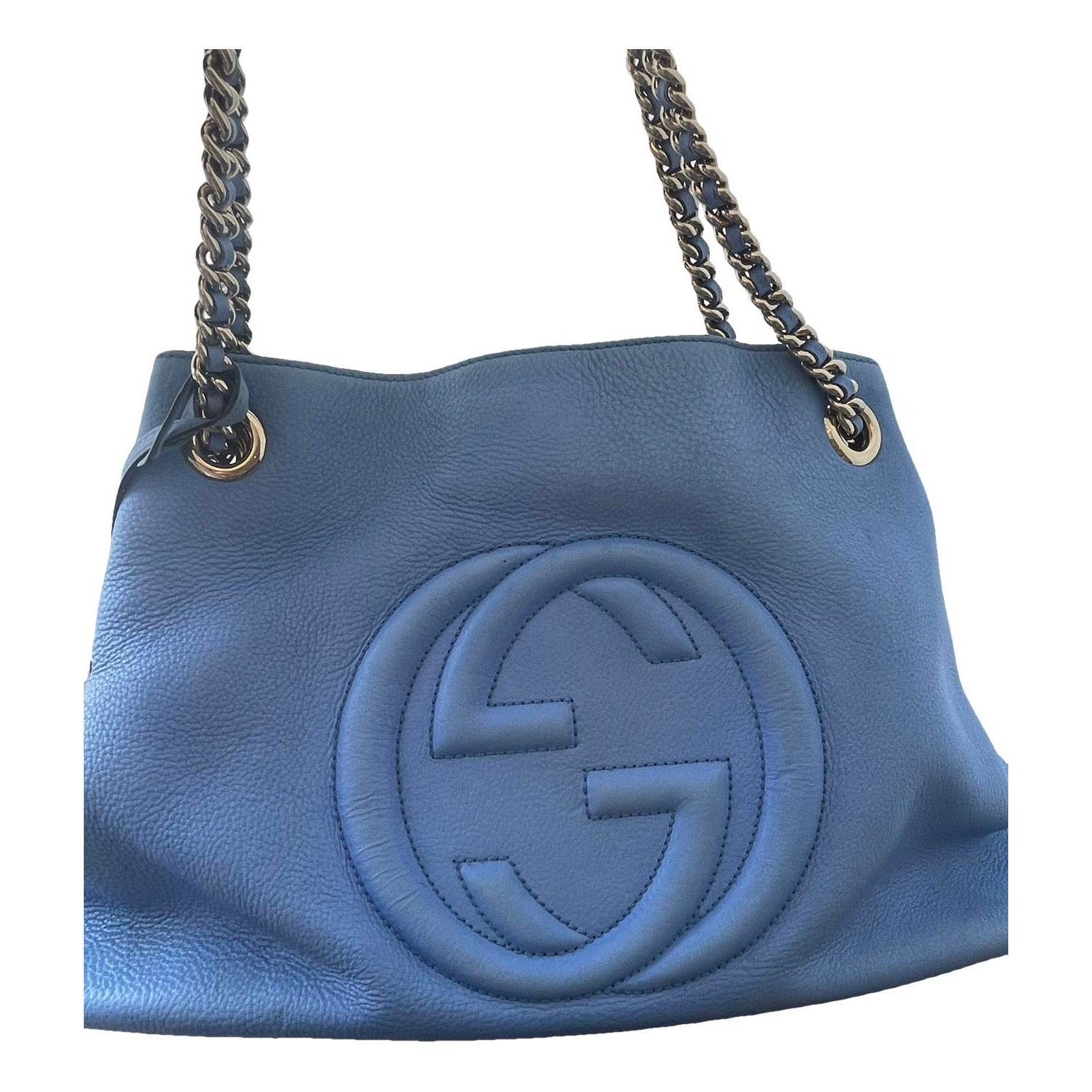 Leather tote