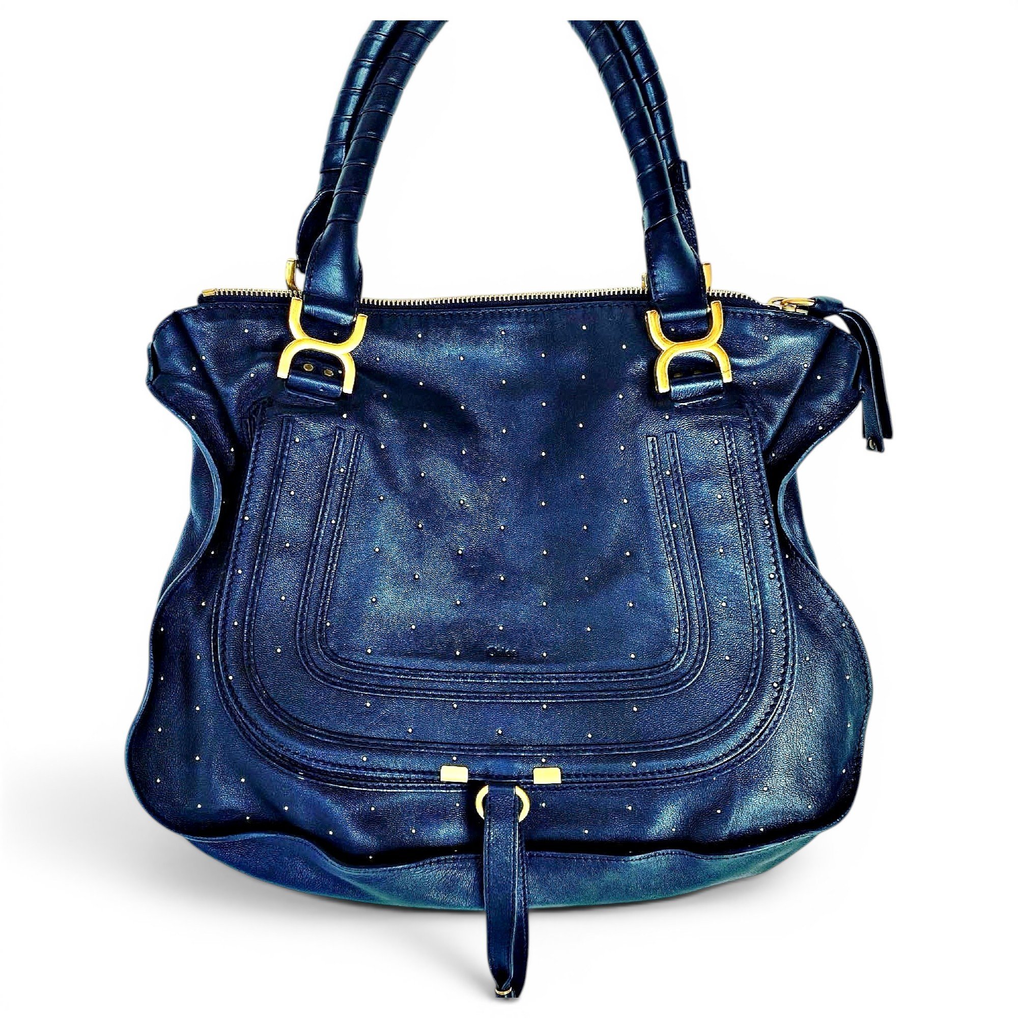 Marcie leather handbag