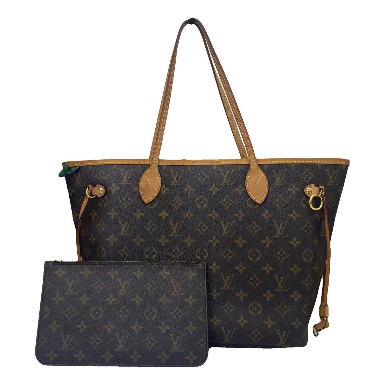 Neverfull leather handbag
