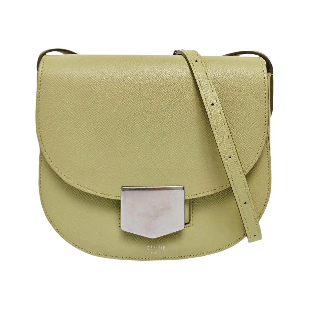 Trotteur leather crossbody bag