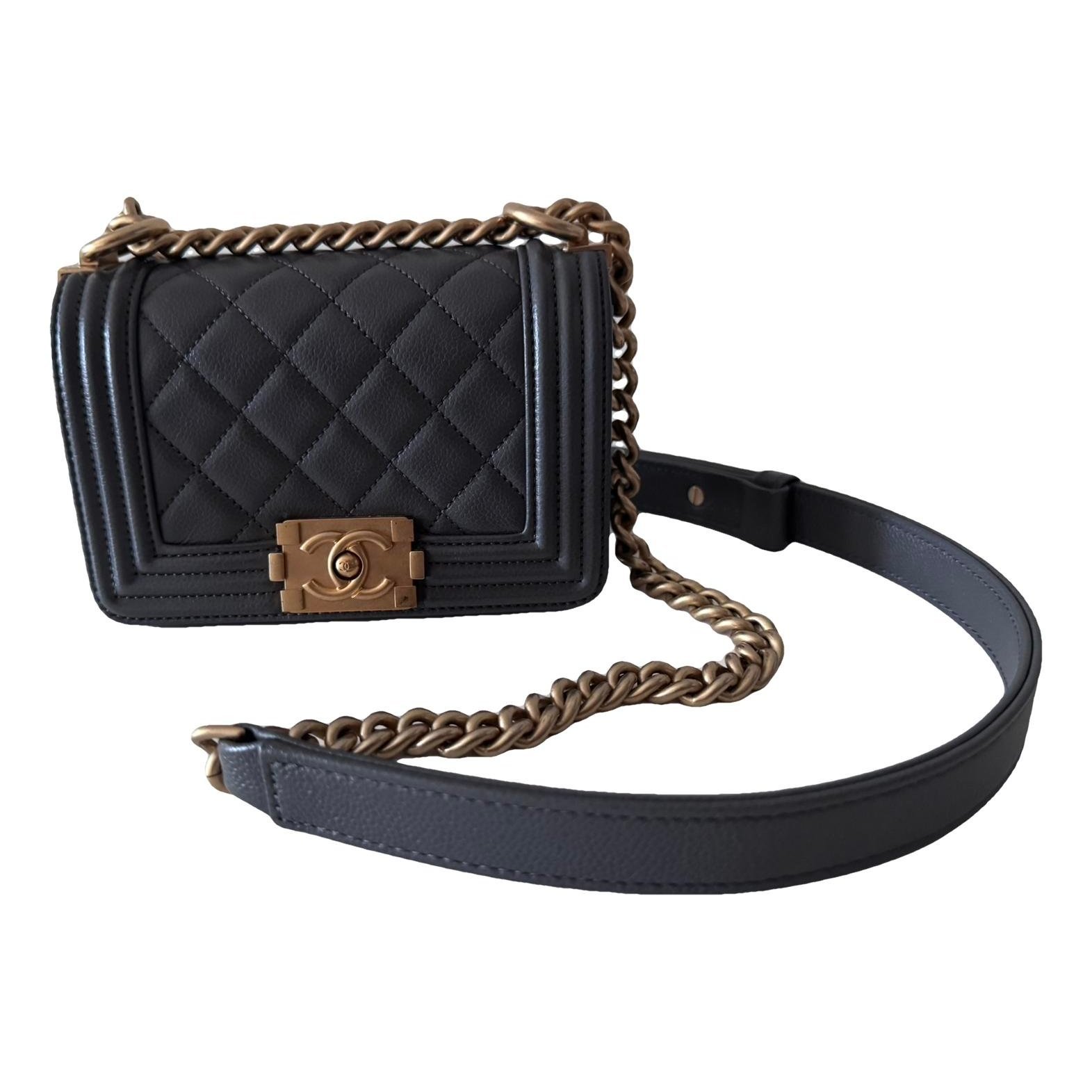 Boy leather handbag
