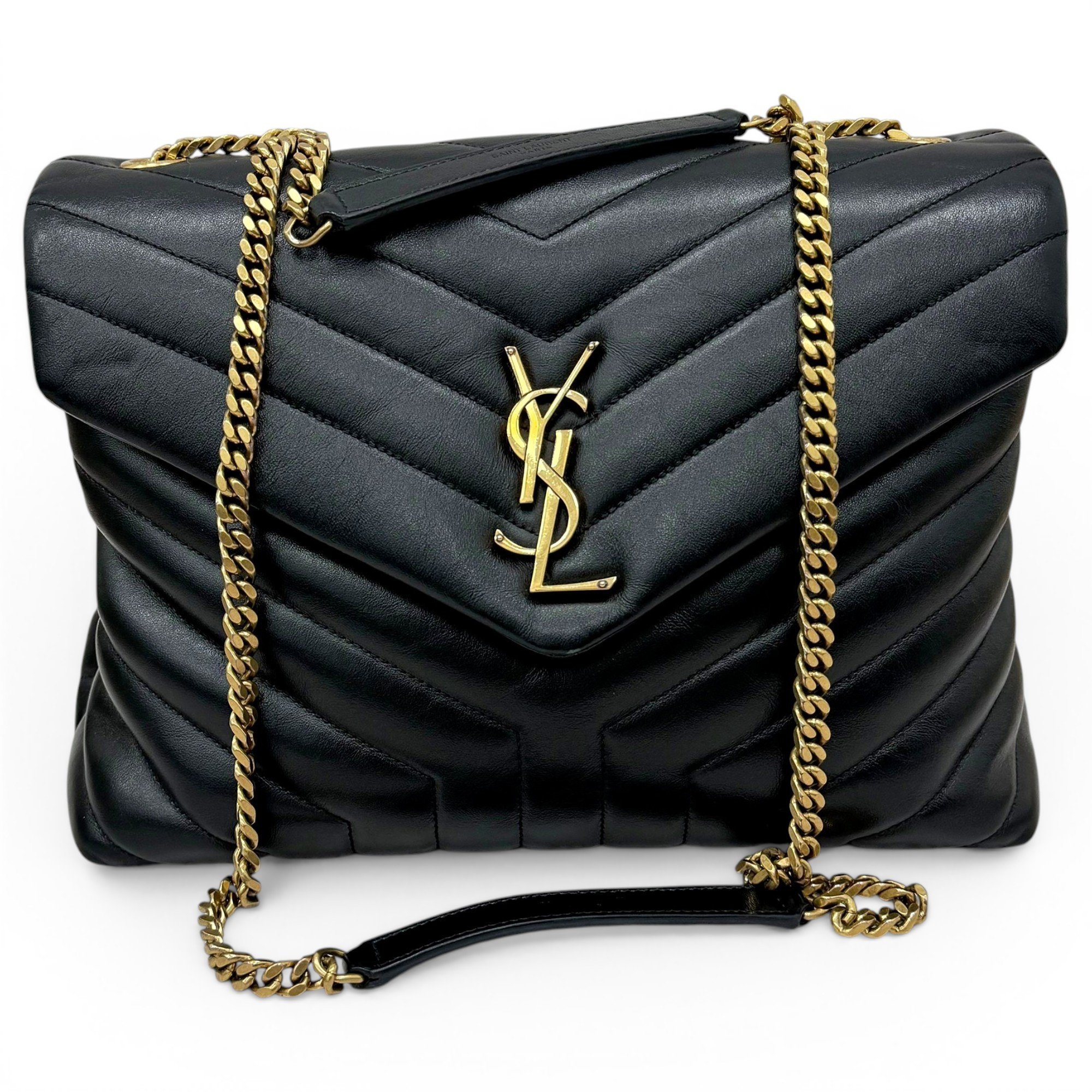 Loulou leather handbag