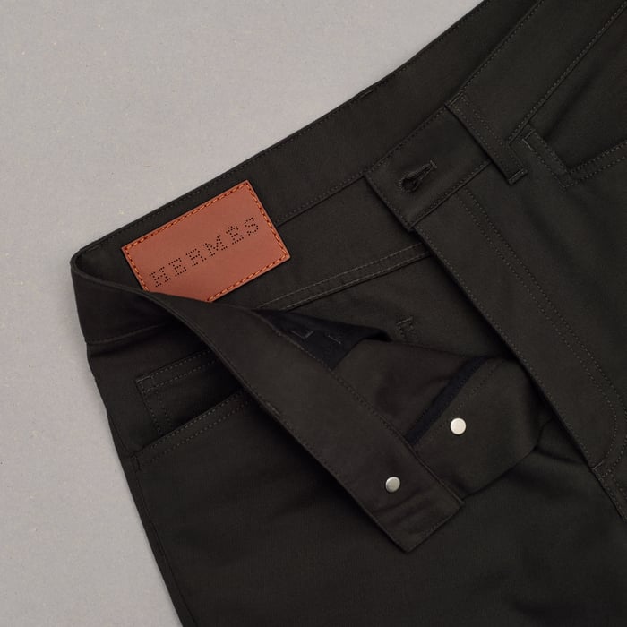 Kaki Straight Cut Jeans