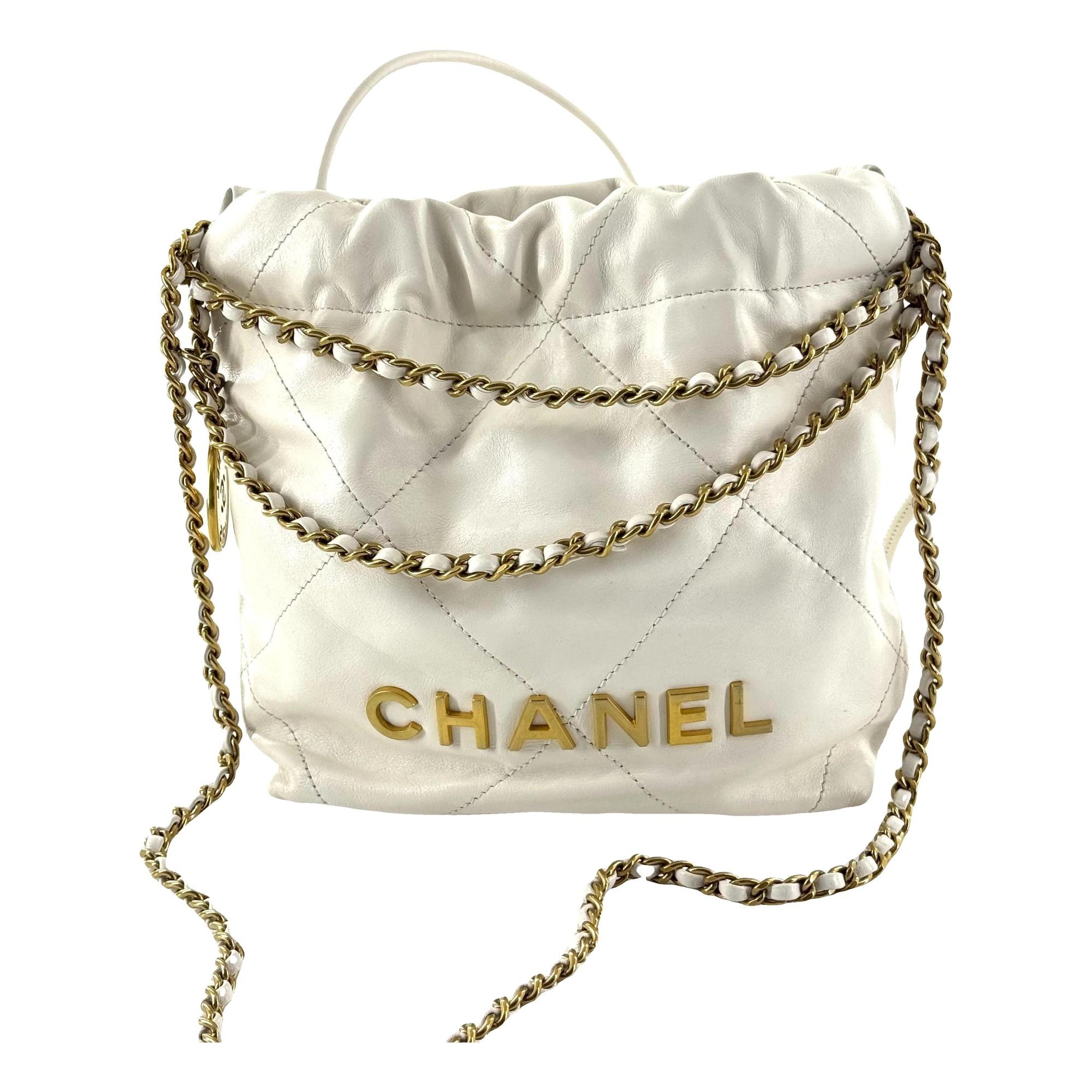 Chanel 22 leather mini bag