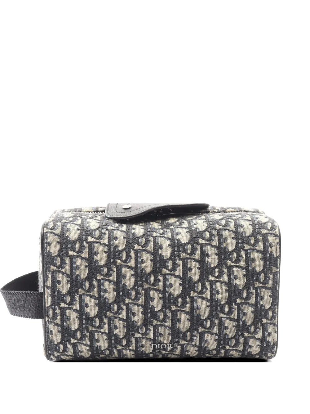 2010s Oblique jacquard clutch bag