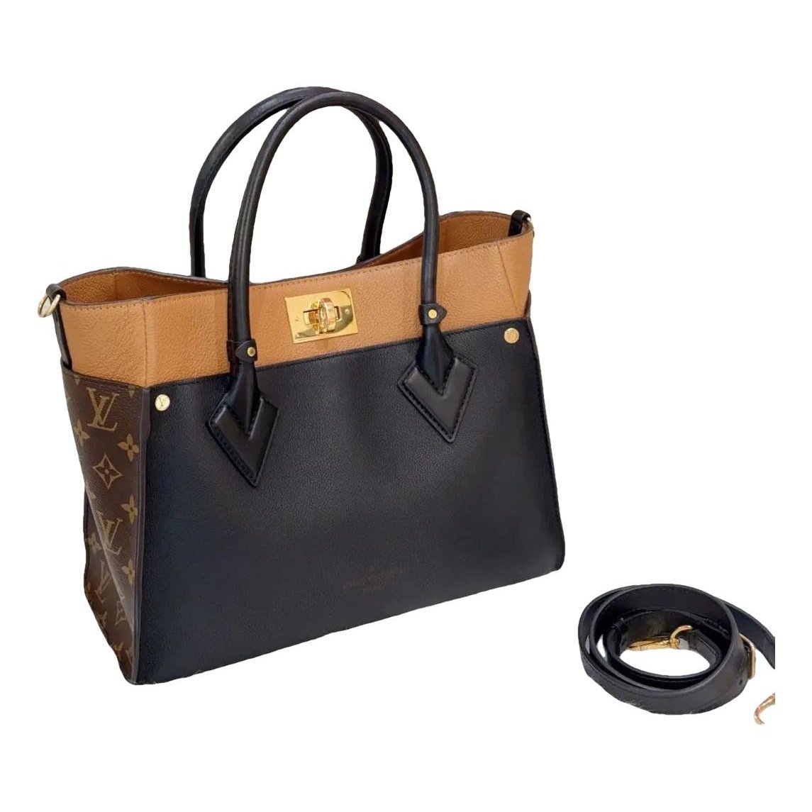 On My Side leather handbag