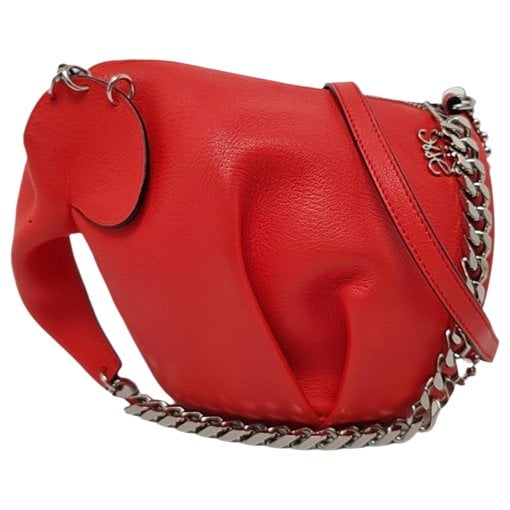 Animals leather crossbody bag
