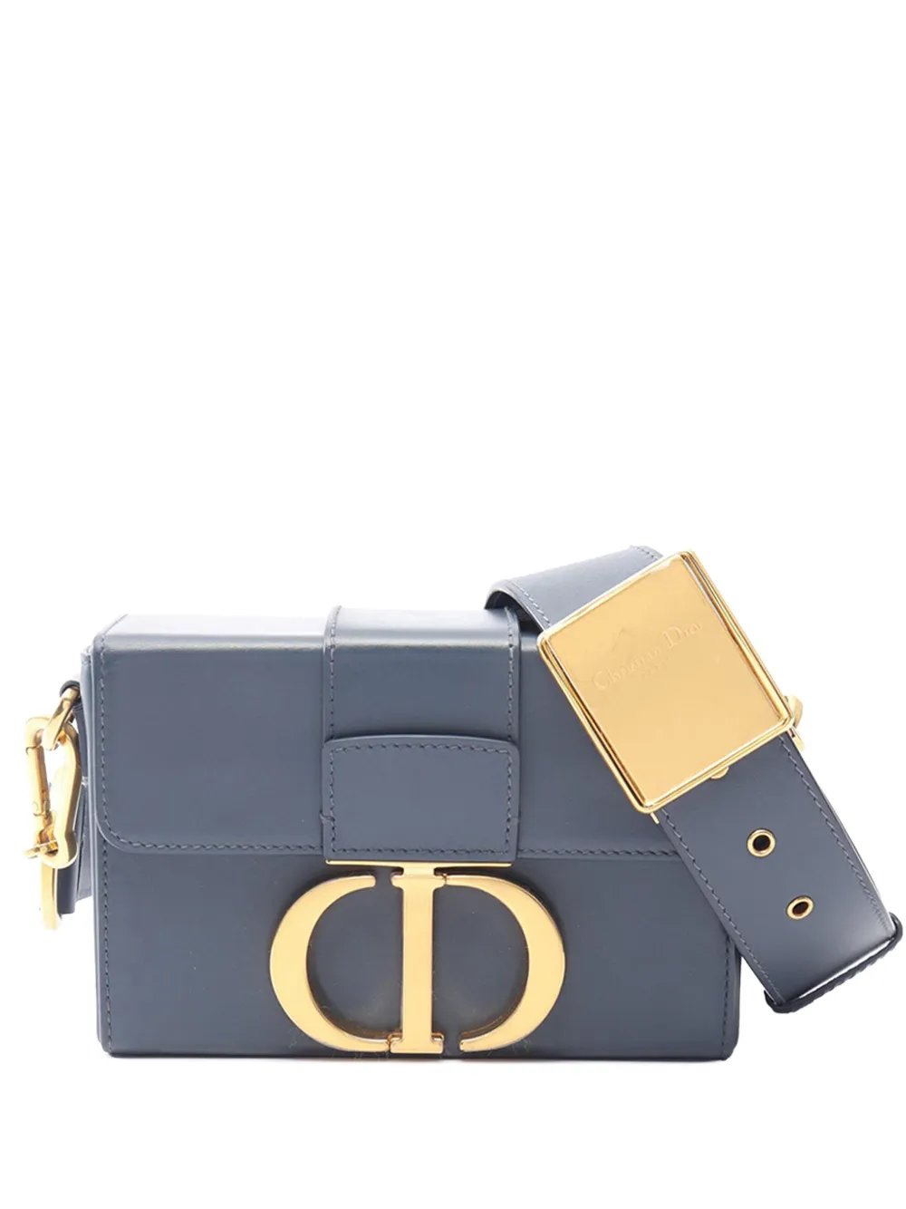 2010-2026 Leather 30 Montaigne Box Bag crossbody bag