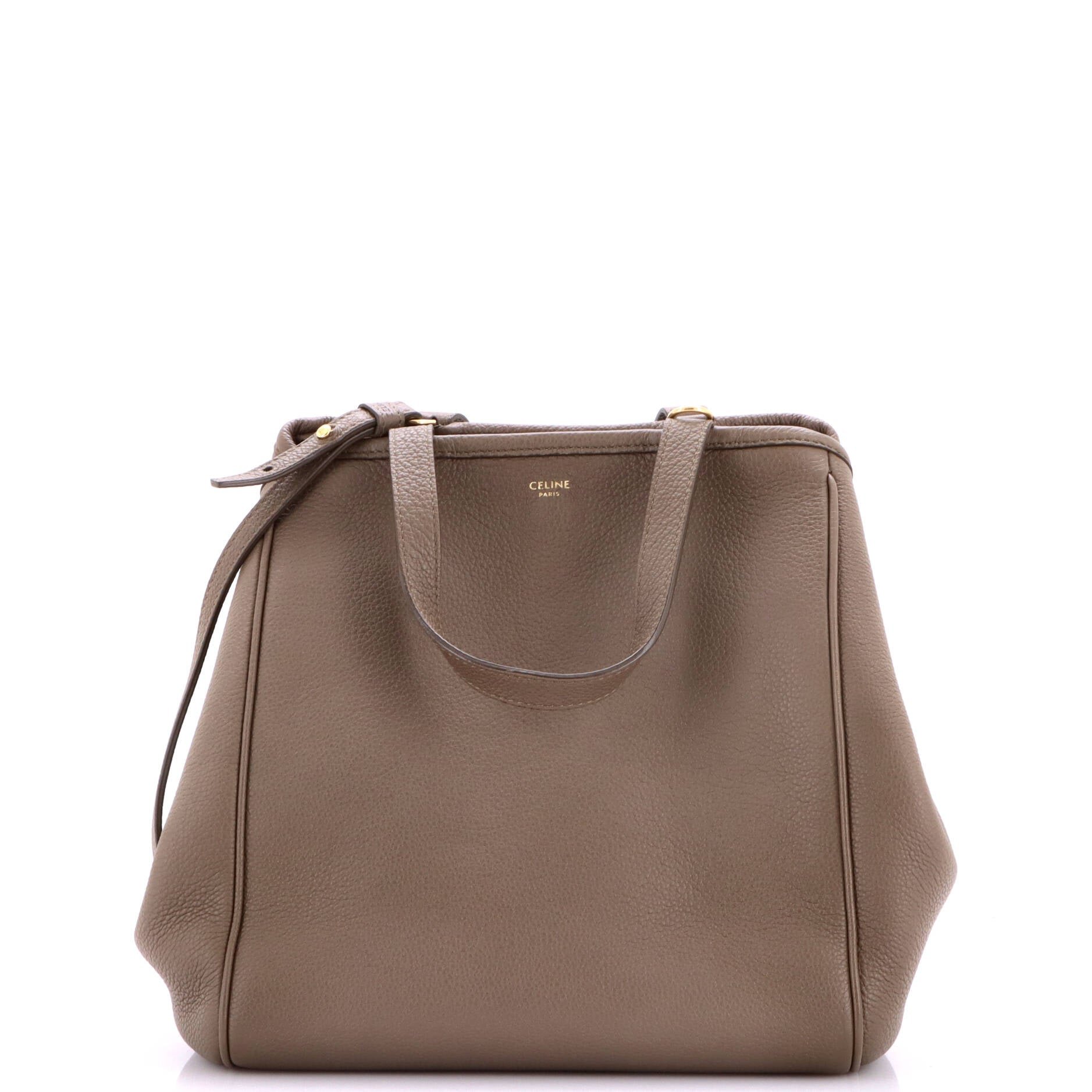 Folded Cabas Leather Small
