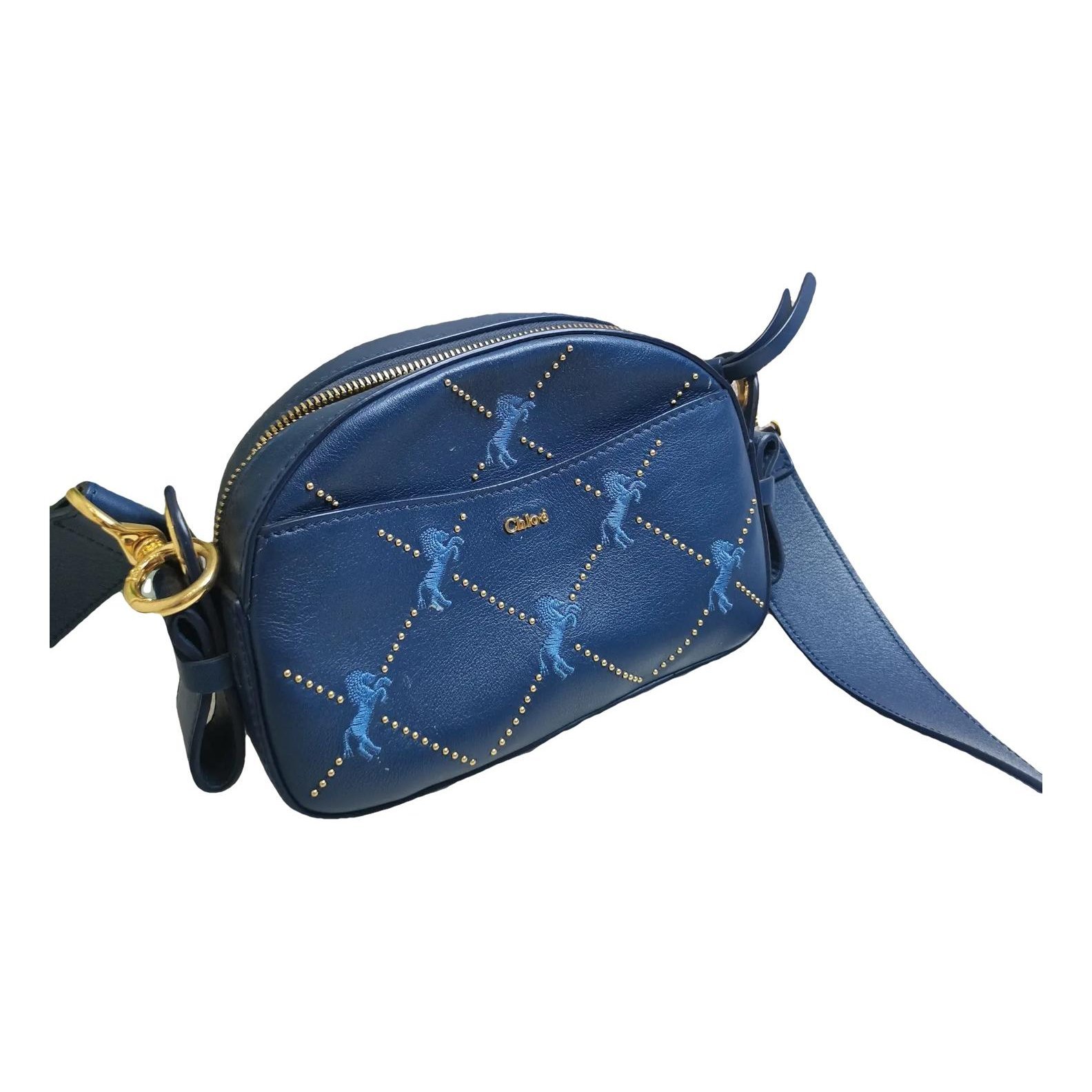 Leather crossbody bag