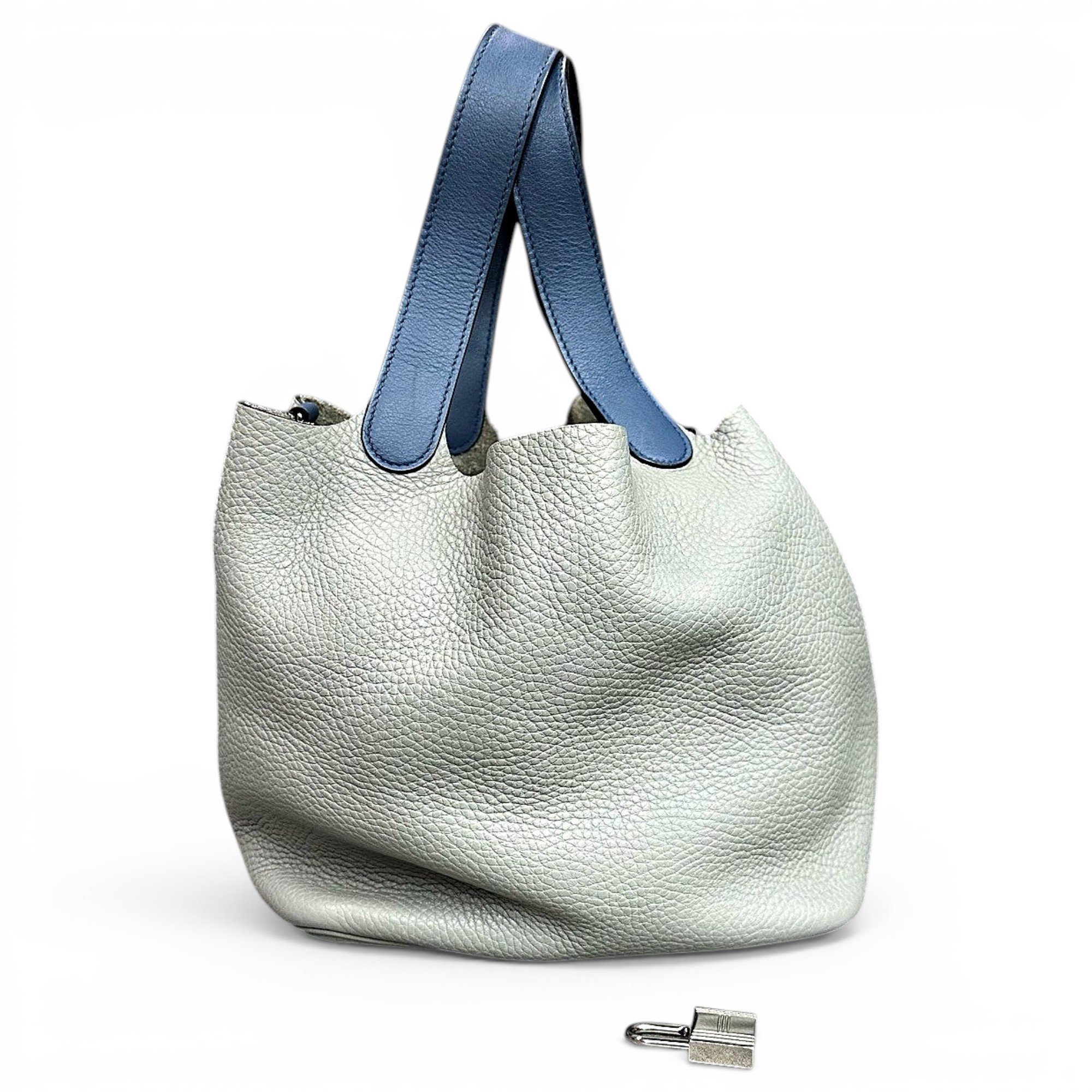 Picotin leather handbag