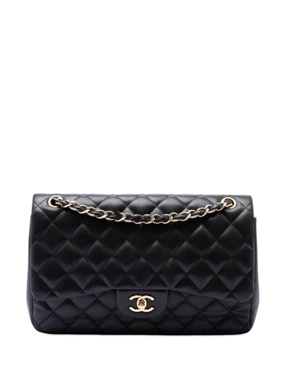 2011 Jumbo Classic Lambskin Double Flap shoulder bag