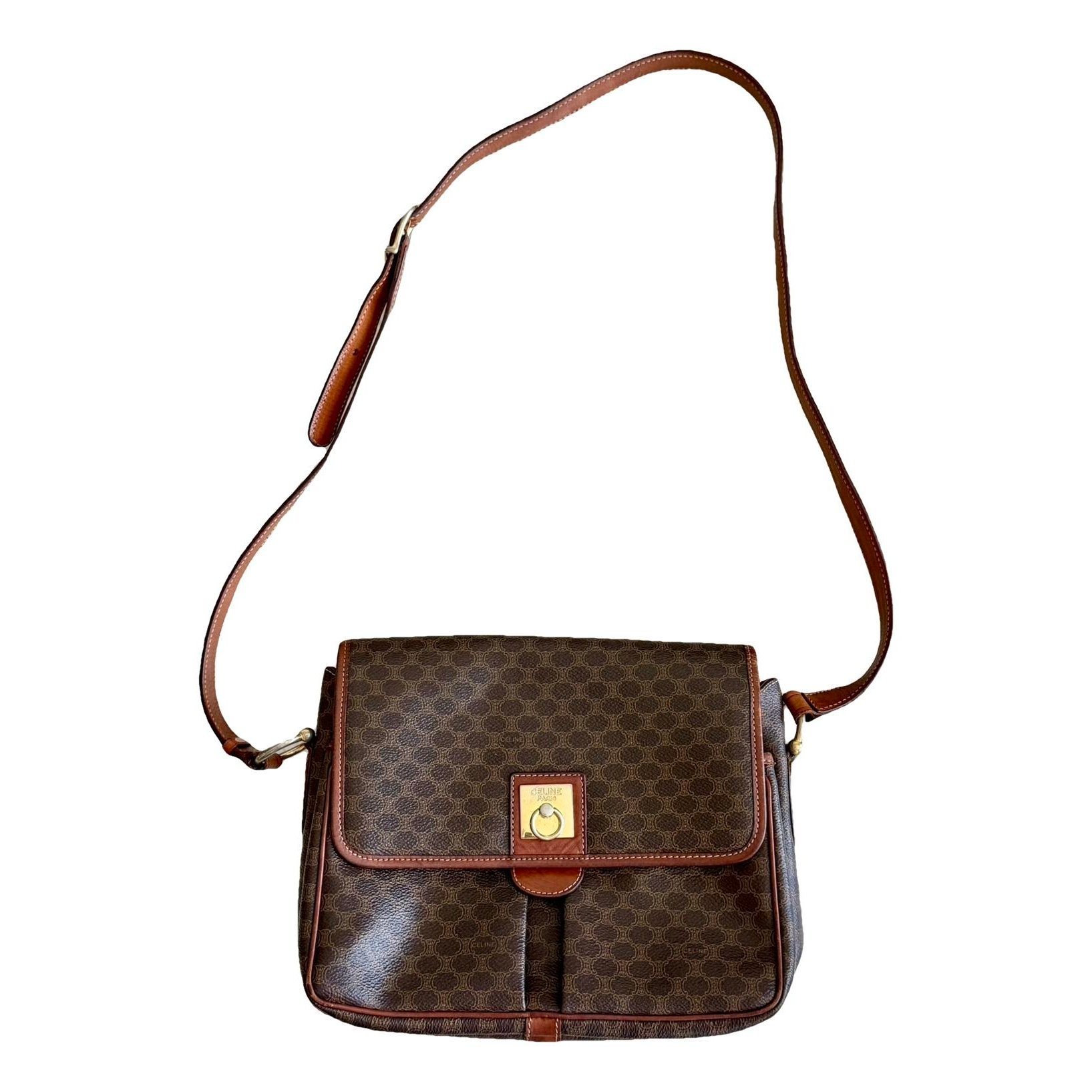 Leather crossbody bag