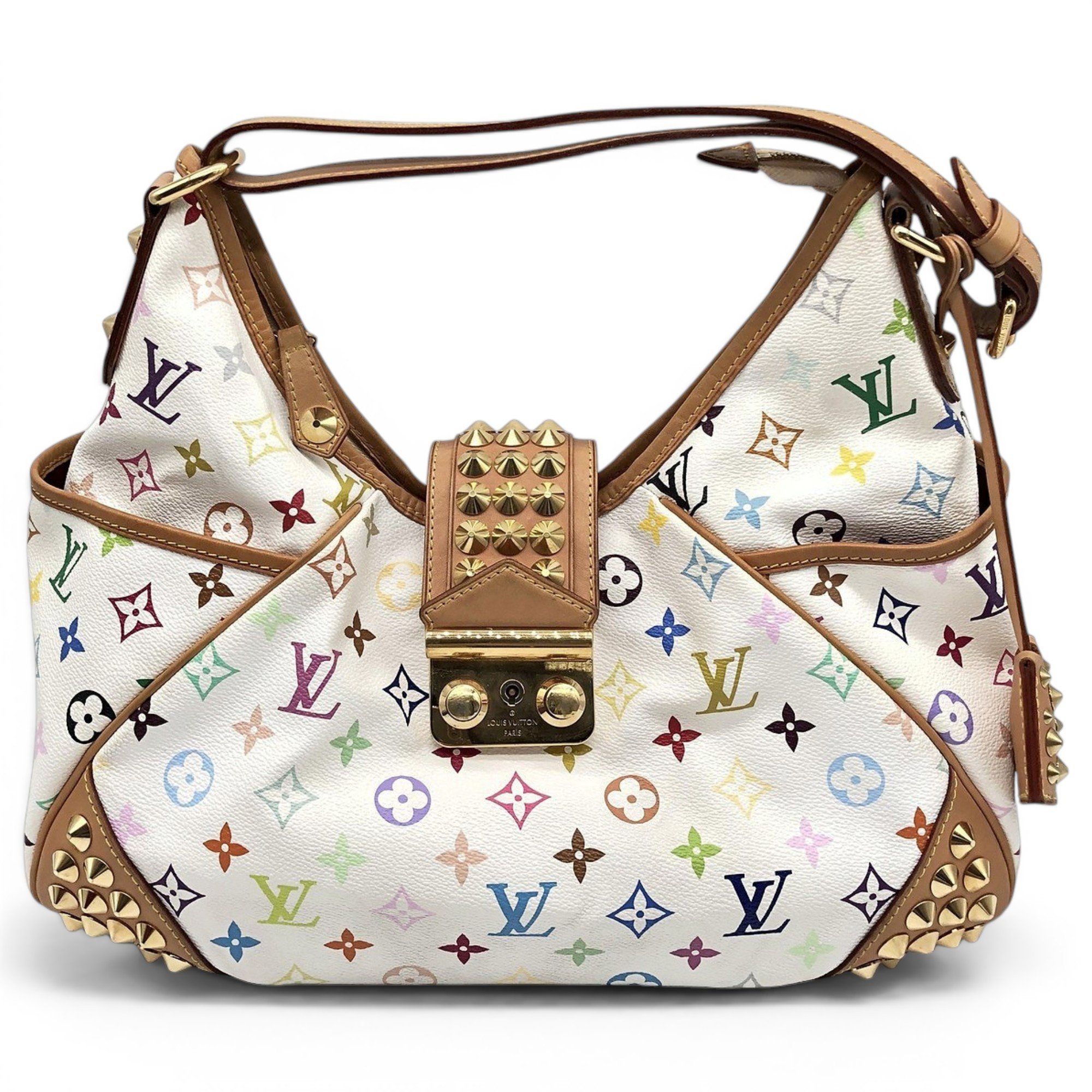 Eye love you leather handbag