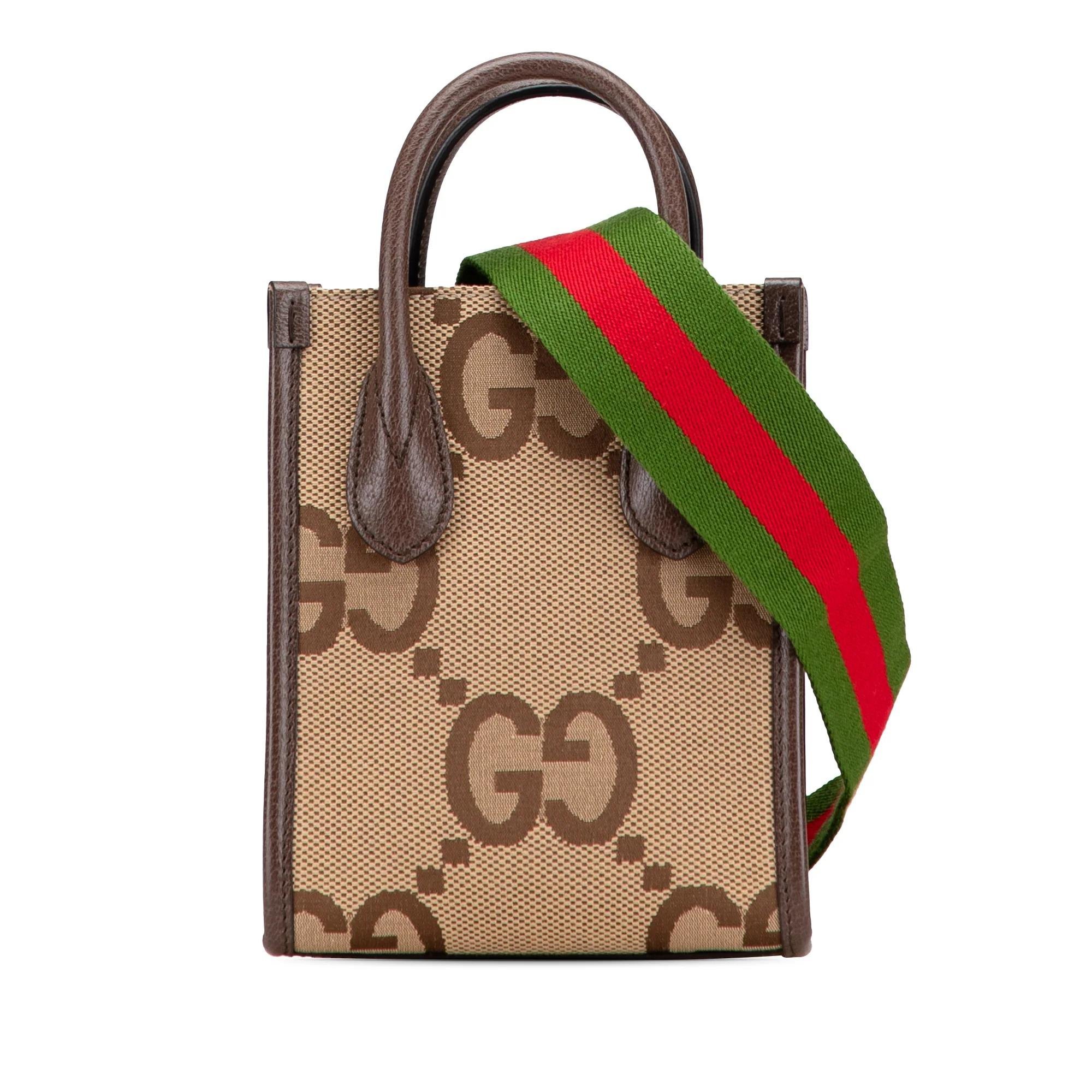 Gucci B leather satchel
