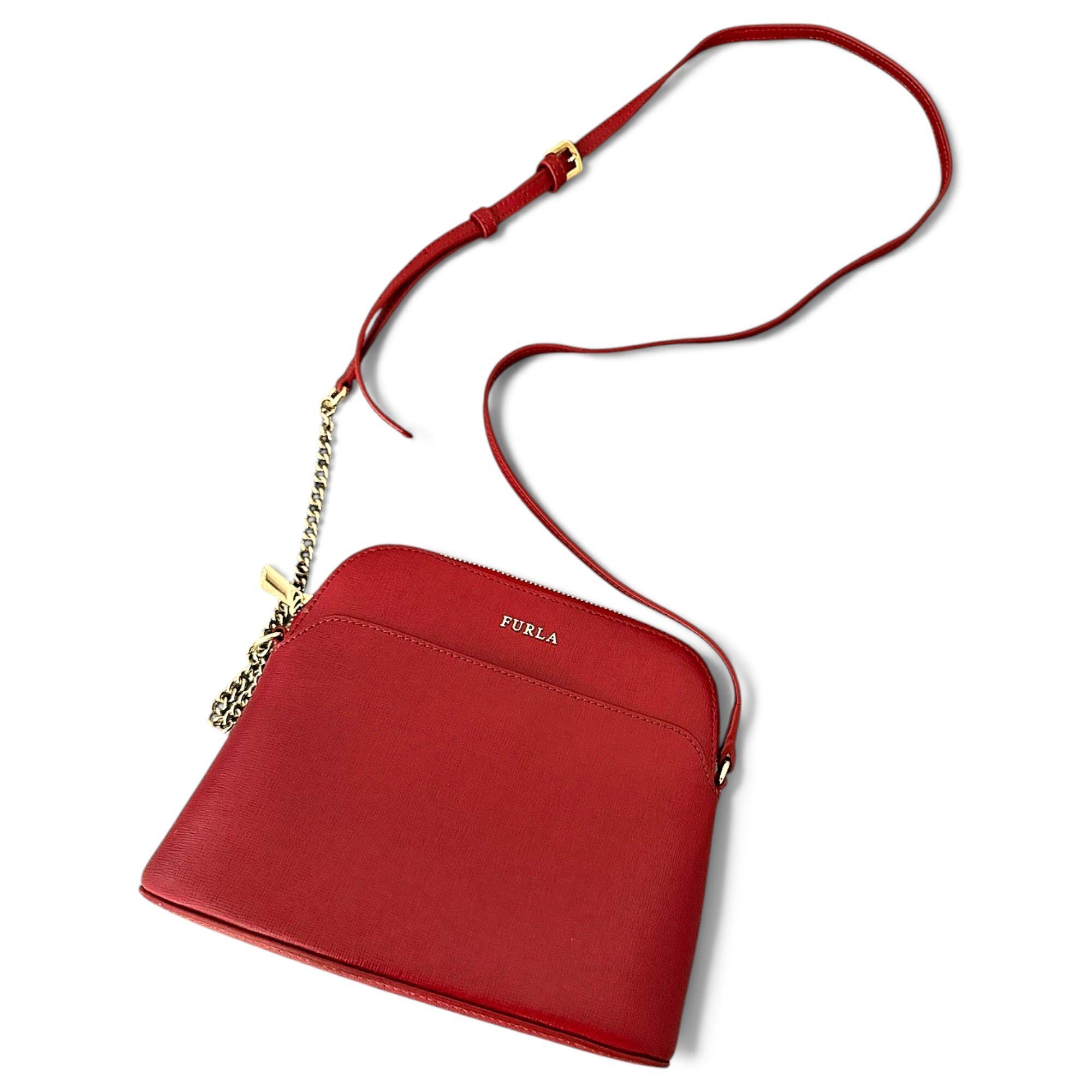 Leather crossbody bag