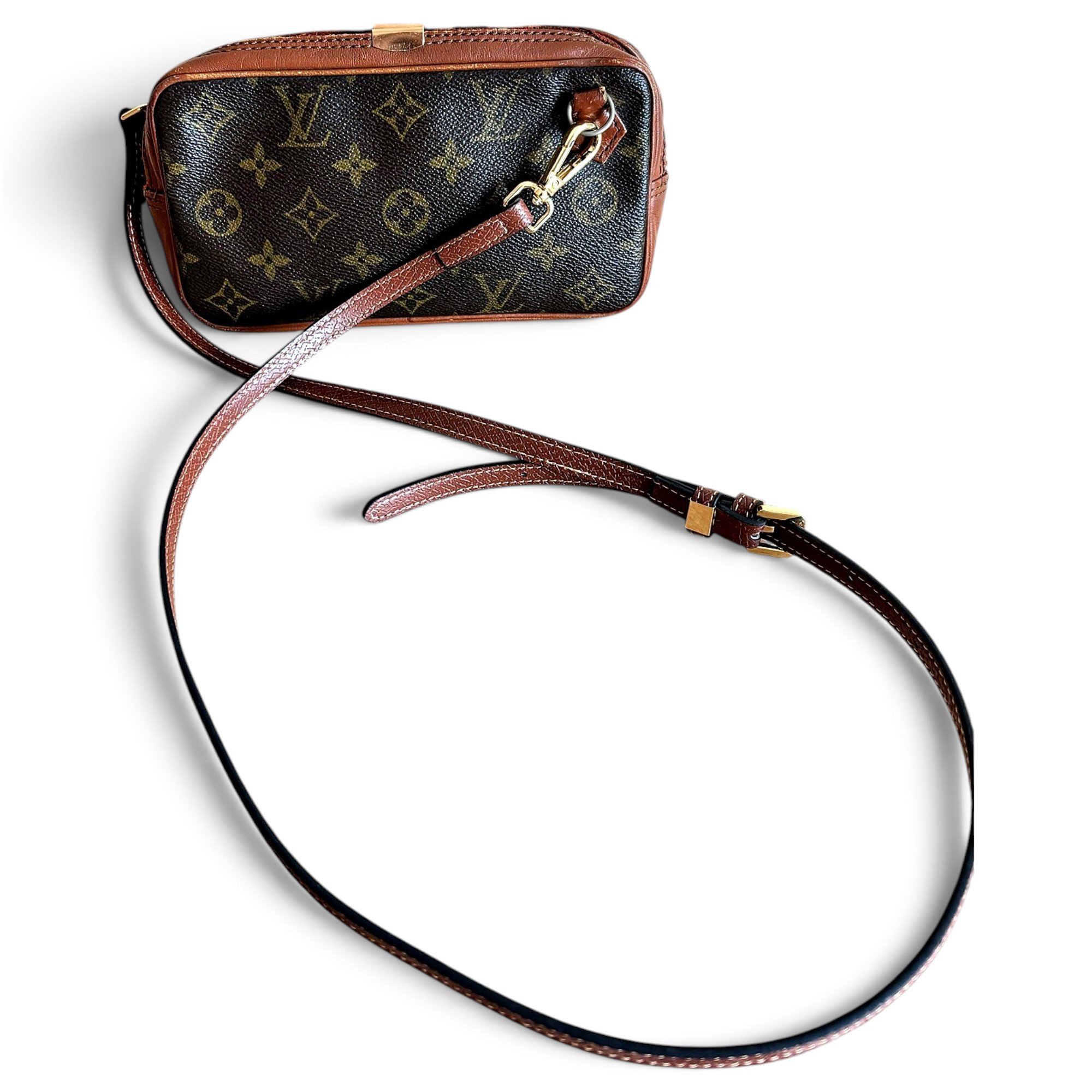 Marly vintage leather crossbody bag