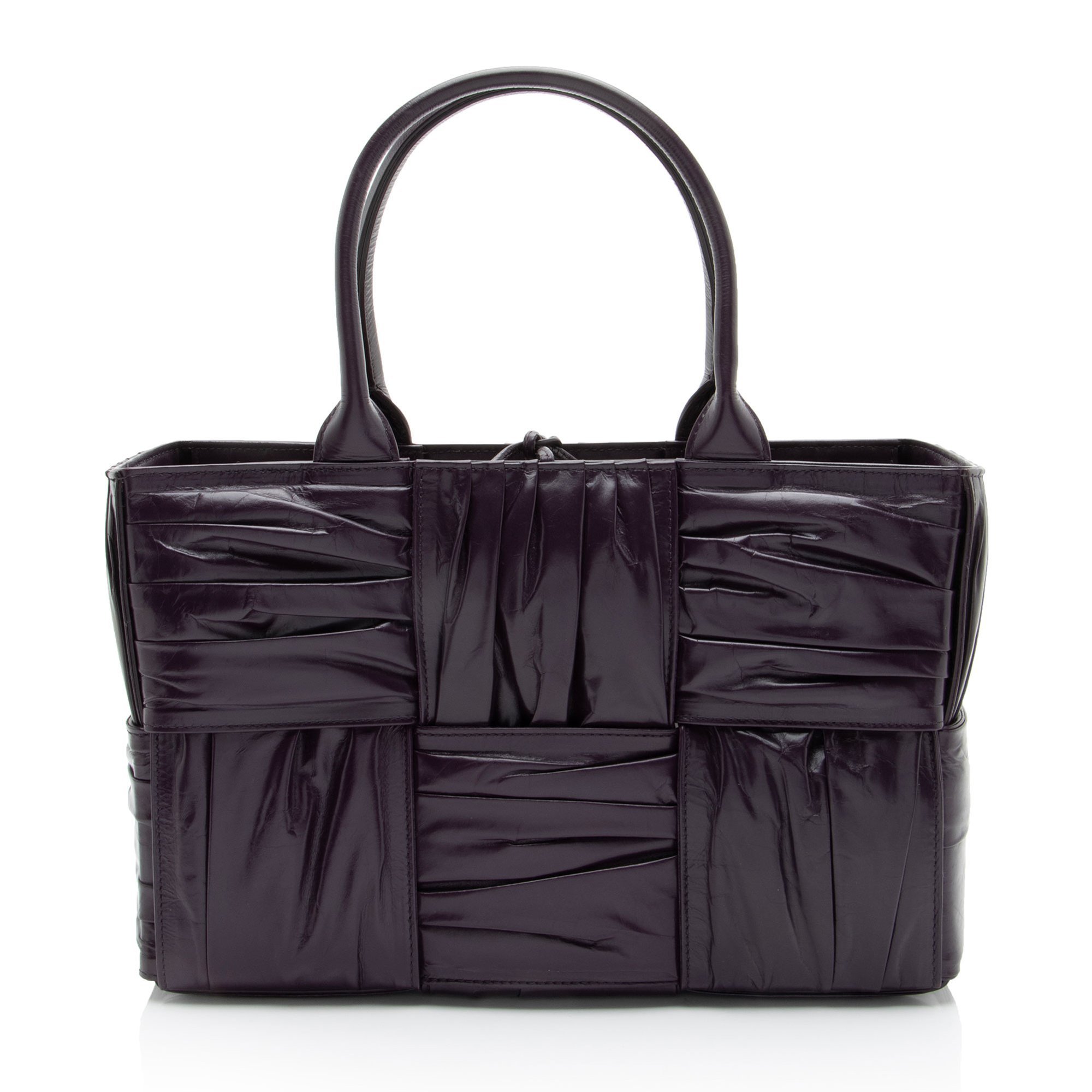 Leather tote