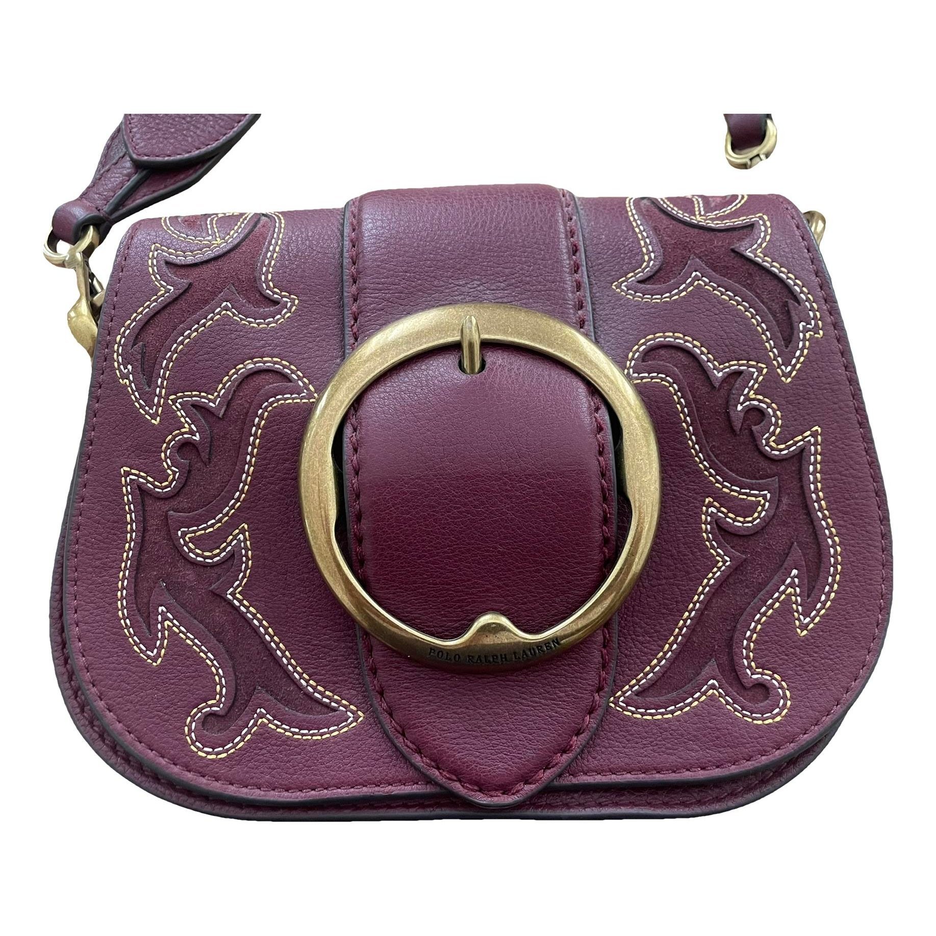 Leather crossbody bag